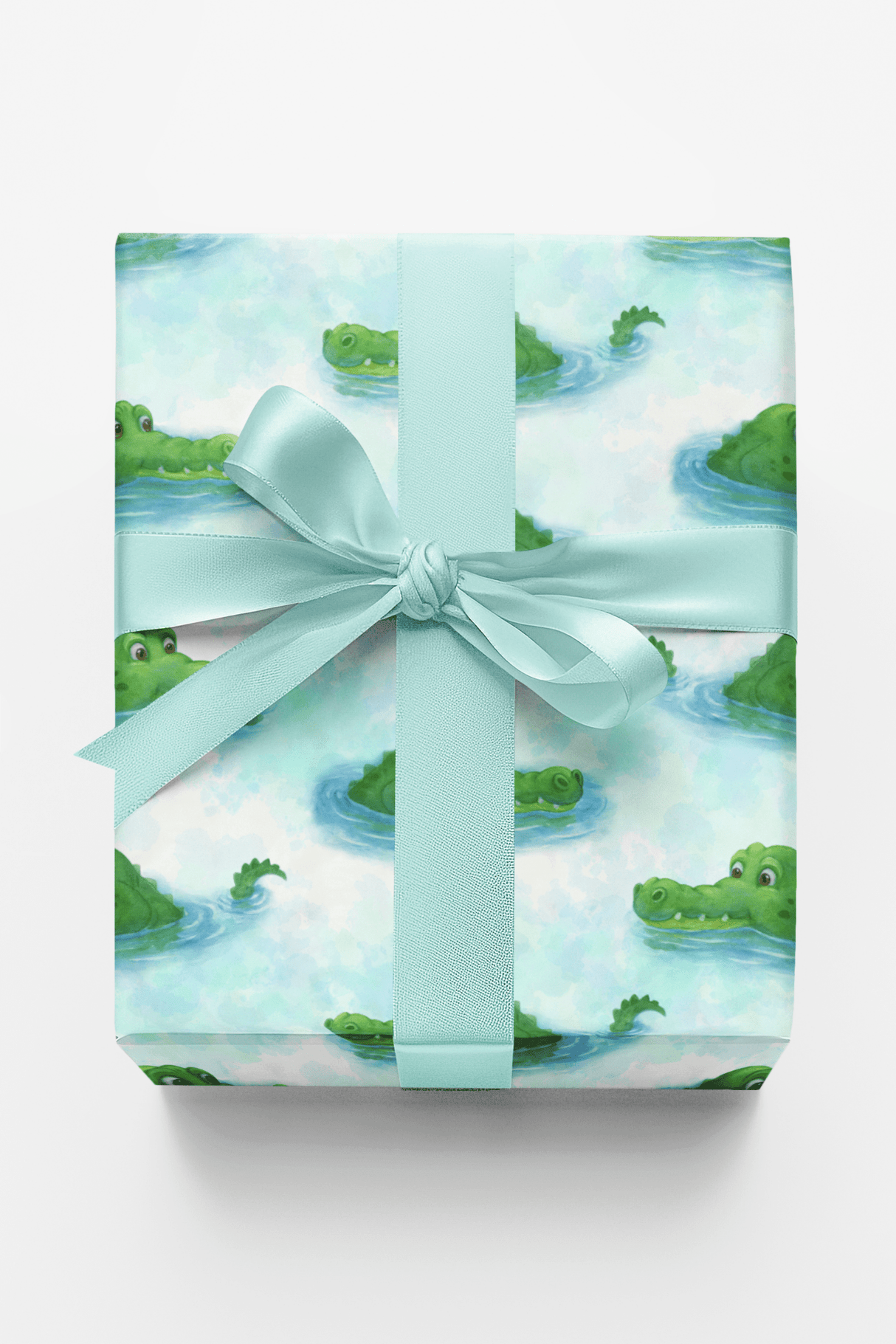Crocodile Drift - London Penny Gift Wrap