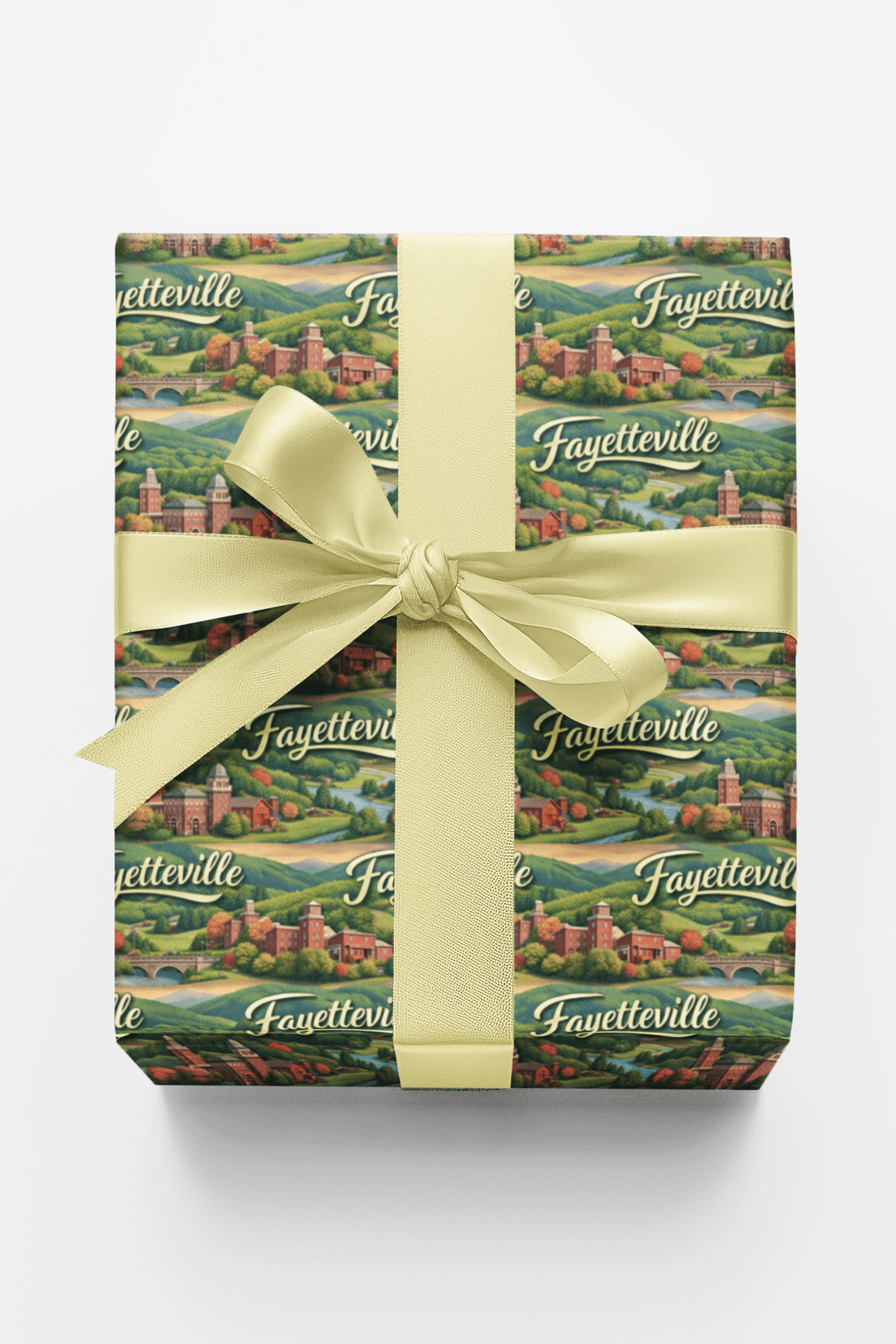 Fayetteville Razorback Country - London Penny Gift Wrap