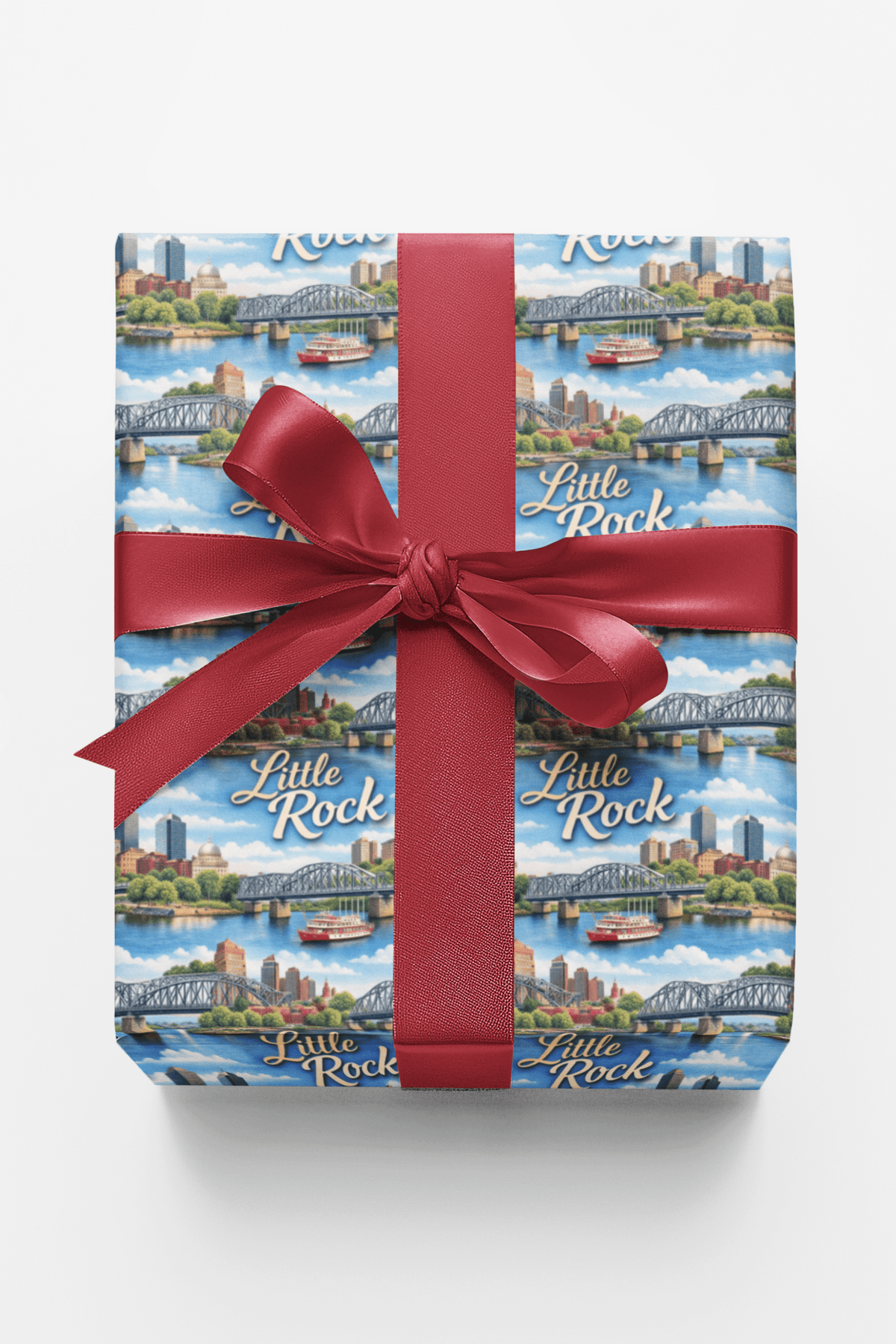 Little Rock River Market - London Penny Gift Wrap