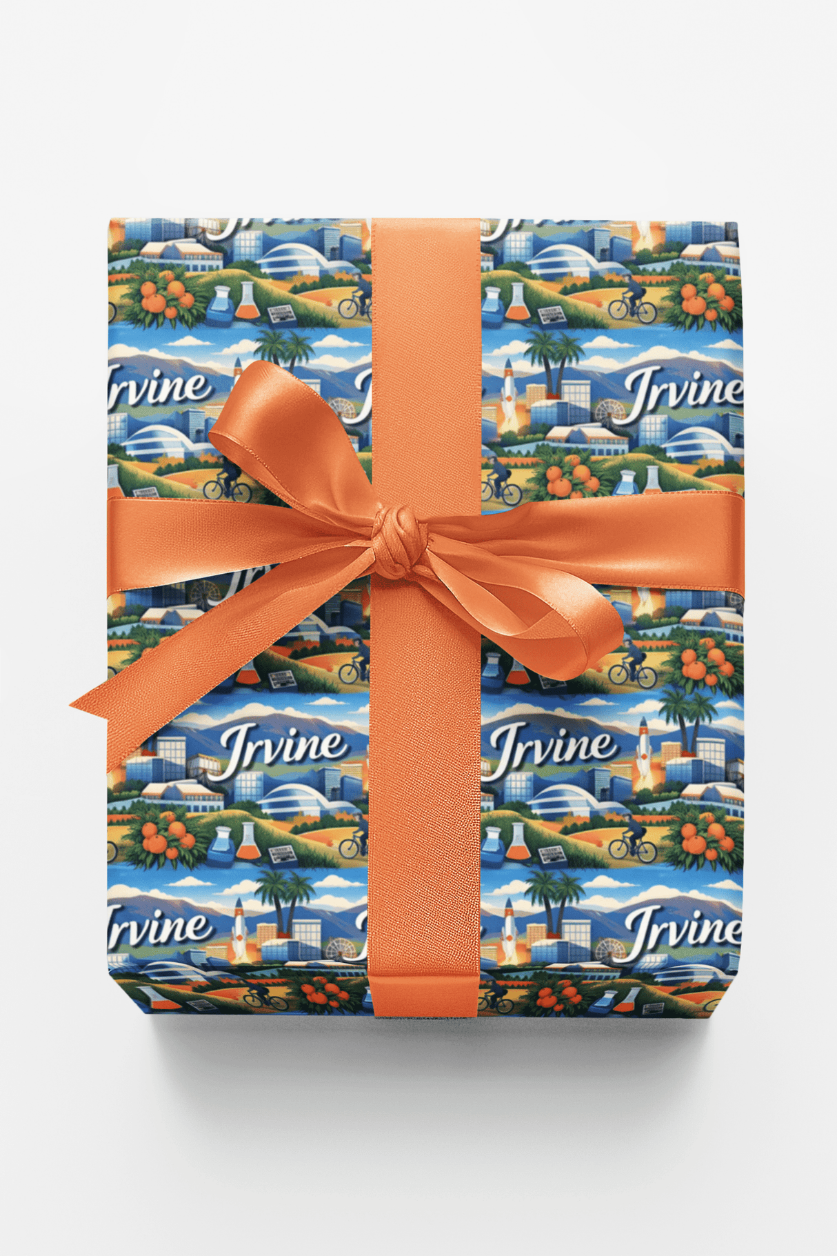Irvine Tech Coast Twilight II - London Penny Gift Wrap