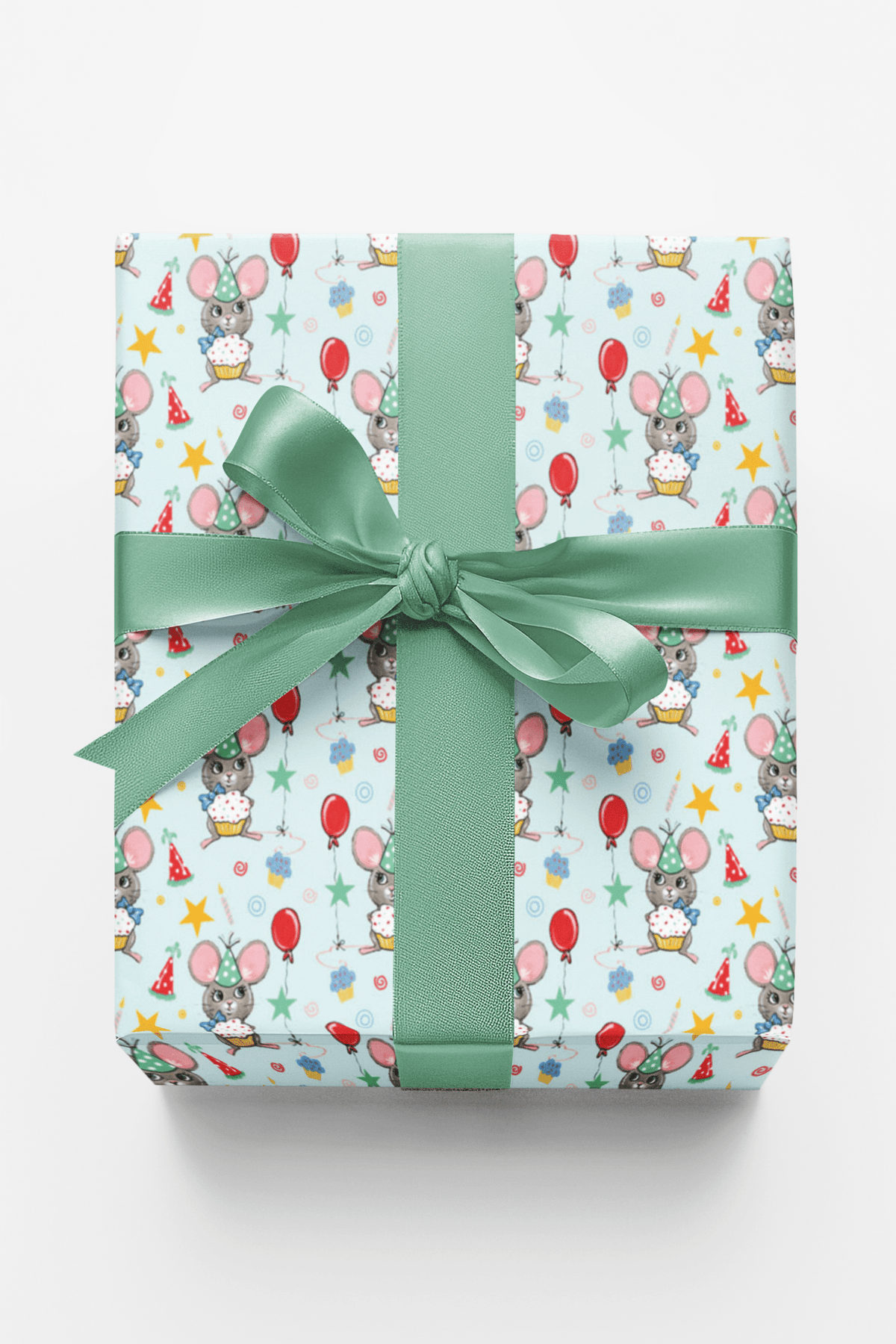 Mouse Party Wrapping Paper | Michelle Gilsey | Artist Corner - London Penny Gift Wrap
