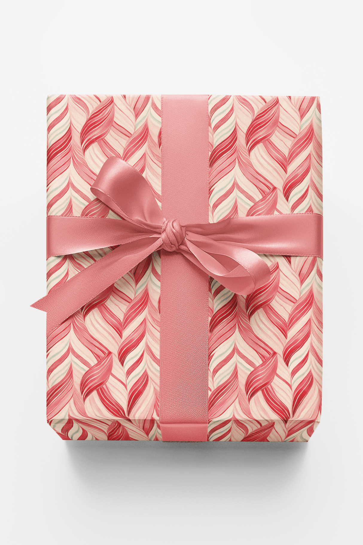 Candy Cane Lines - London Penny Gift Wrap