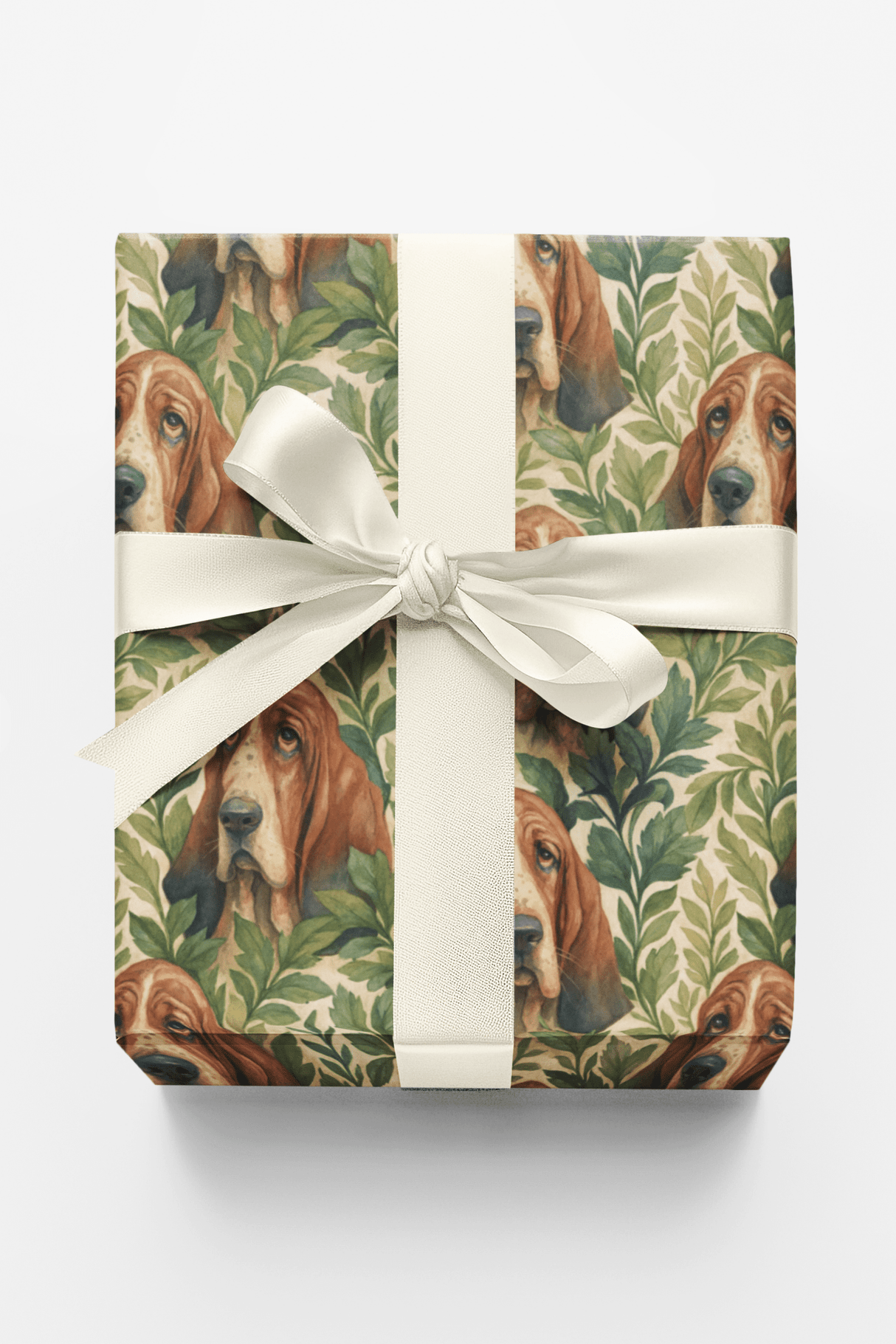 Basset Botanical - London Penny Gift Wrap