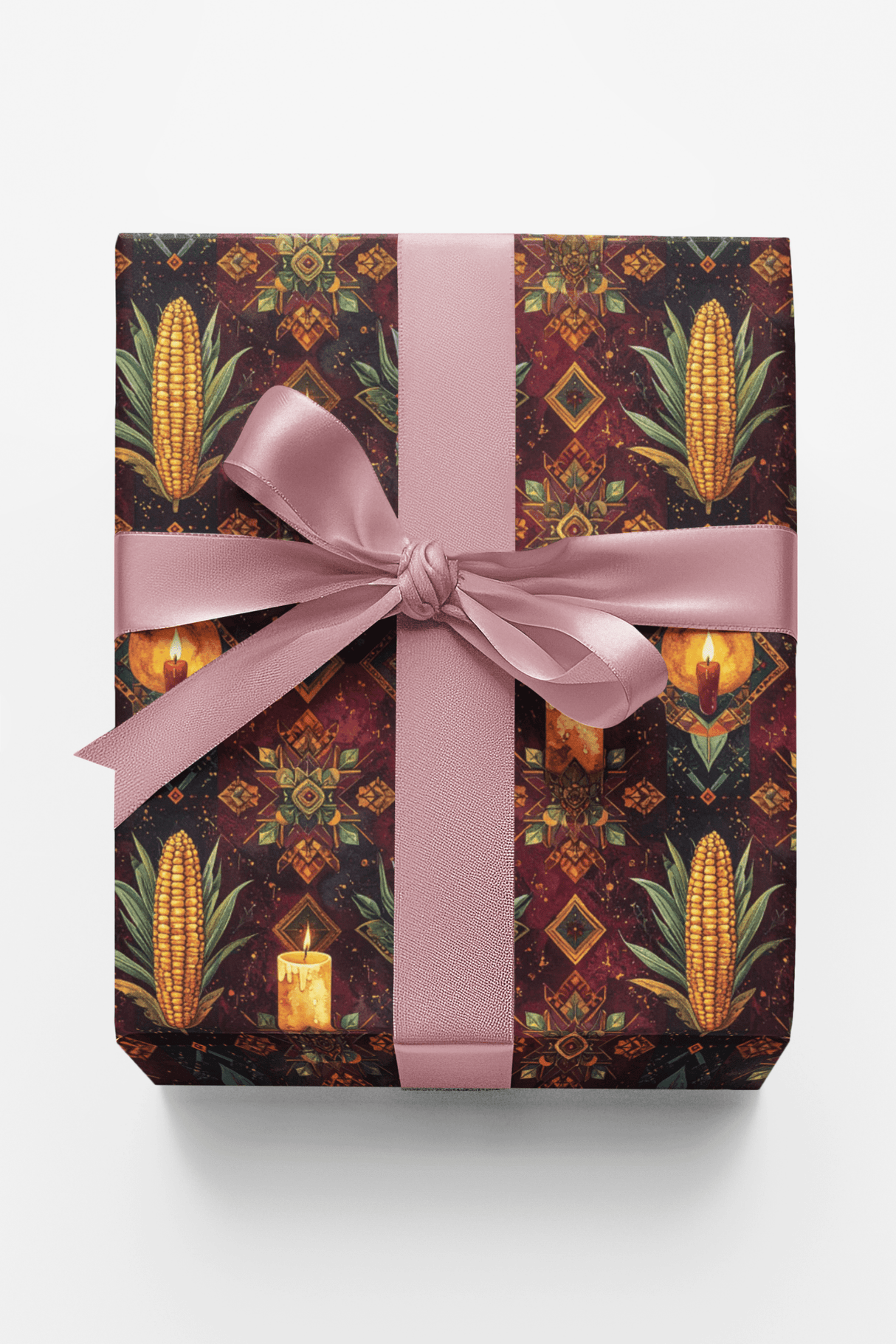 LIMITED TIME | Kwanzaa Mosaic Deluxe Wrapping Paper - London Penny Gift Wrap
