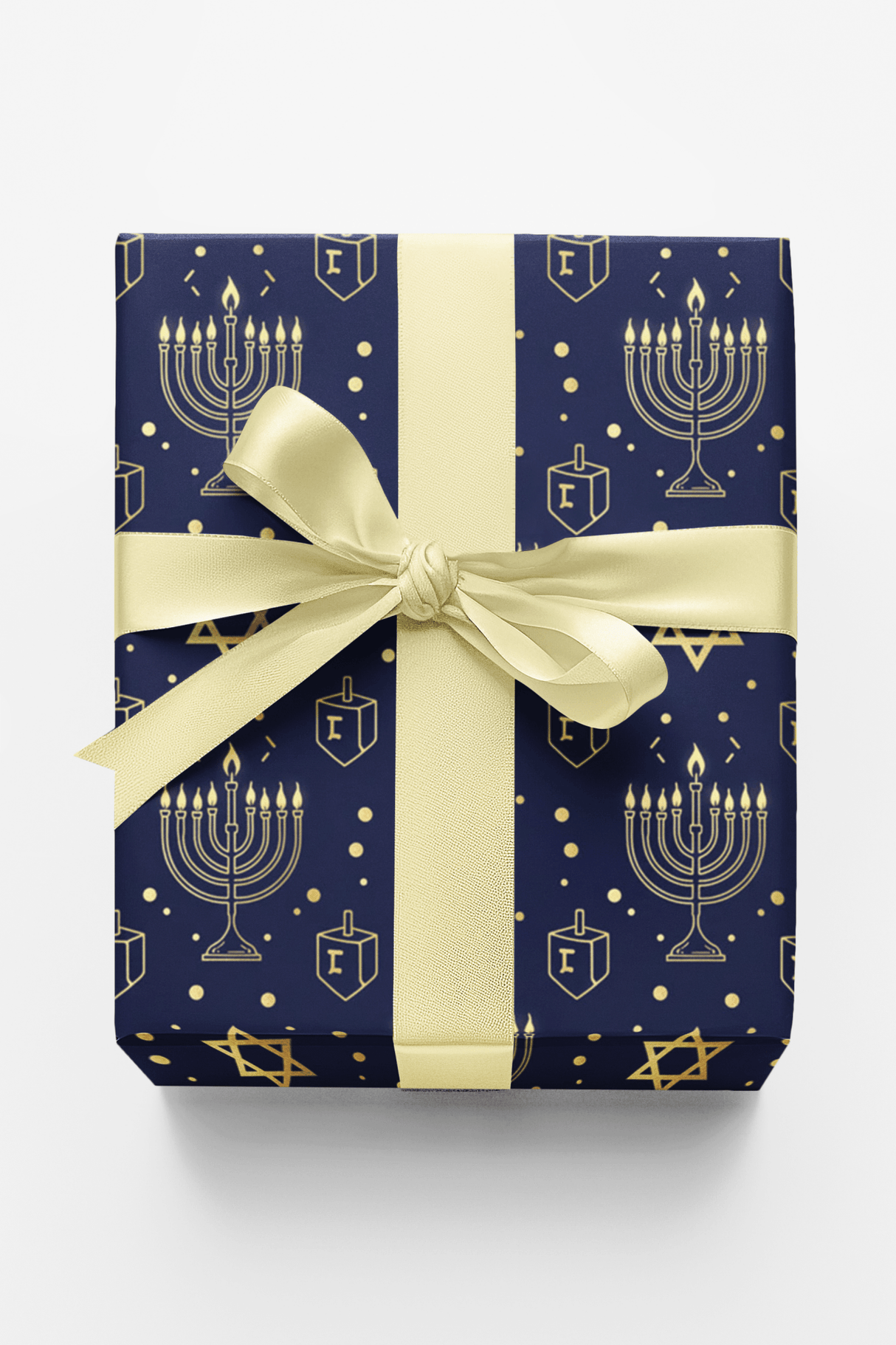 Elegance of the Menorah - London Penny Gift Wrap