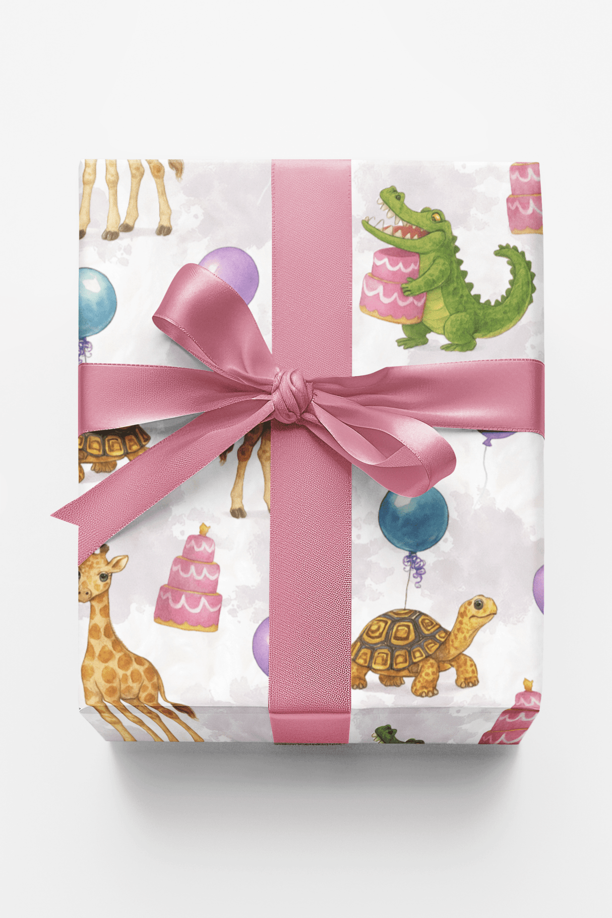 Safari Birthday Celebration - London Penny Gift Wrap