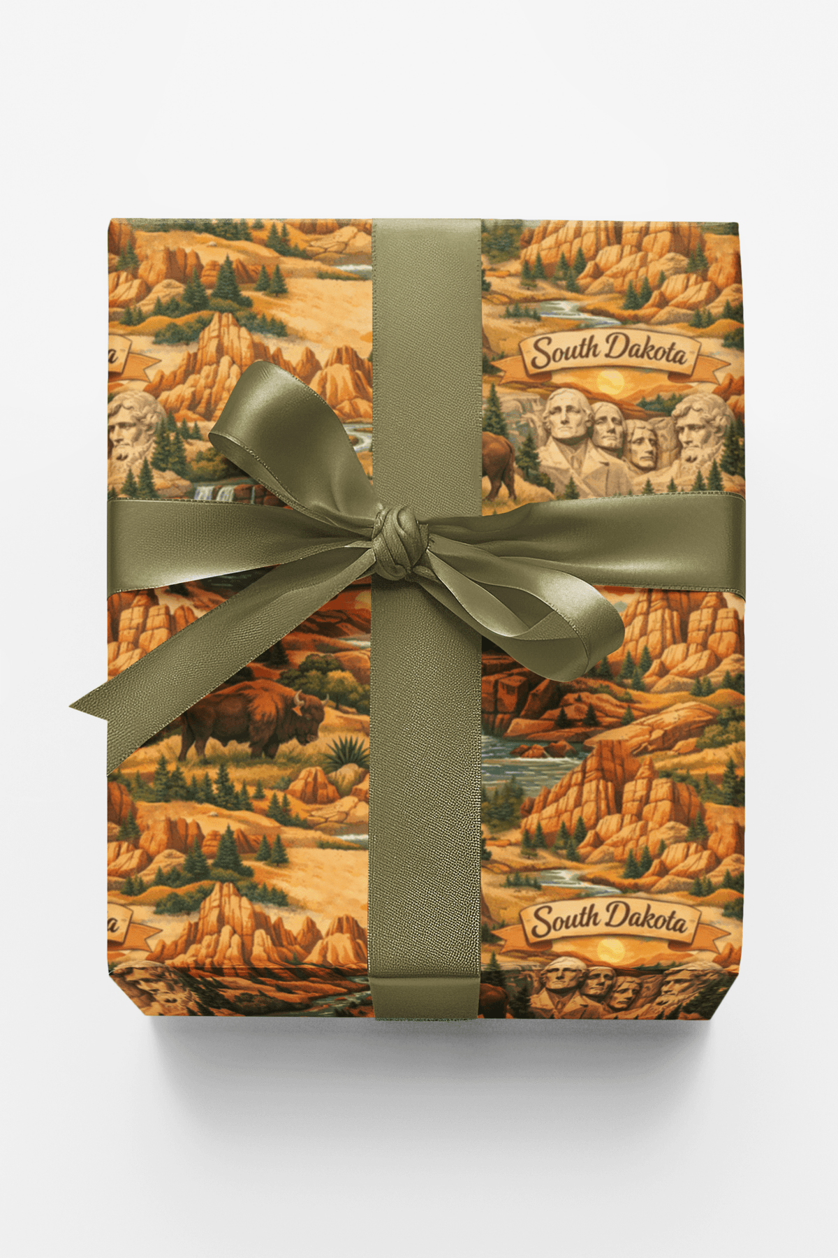 South Dakota Badlands Beauty - London Penny Gift Wrap