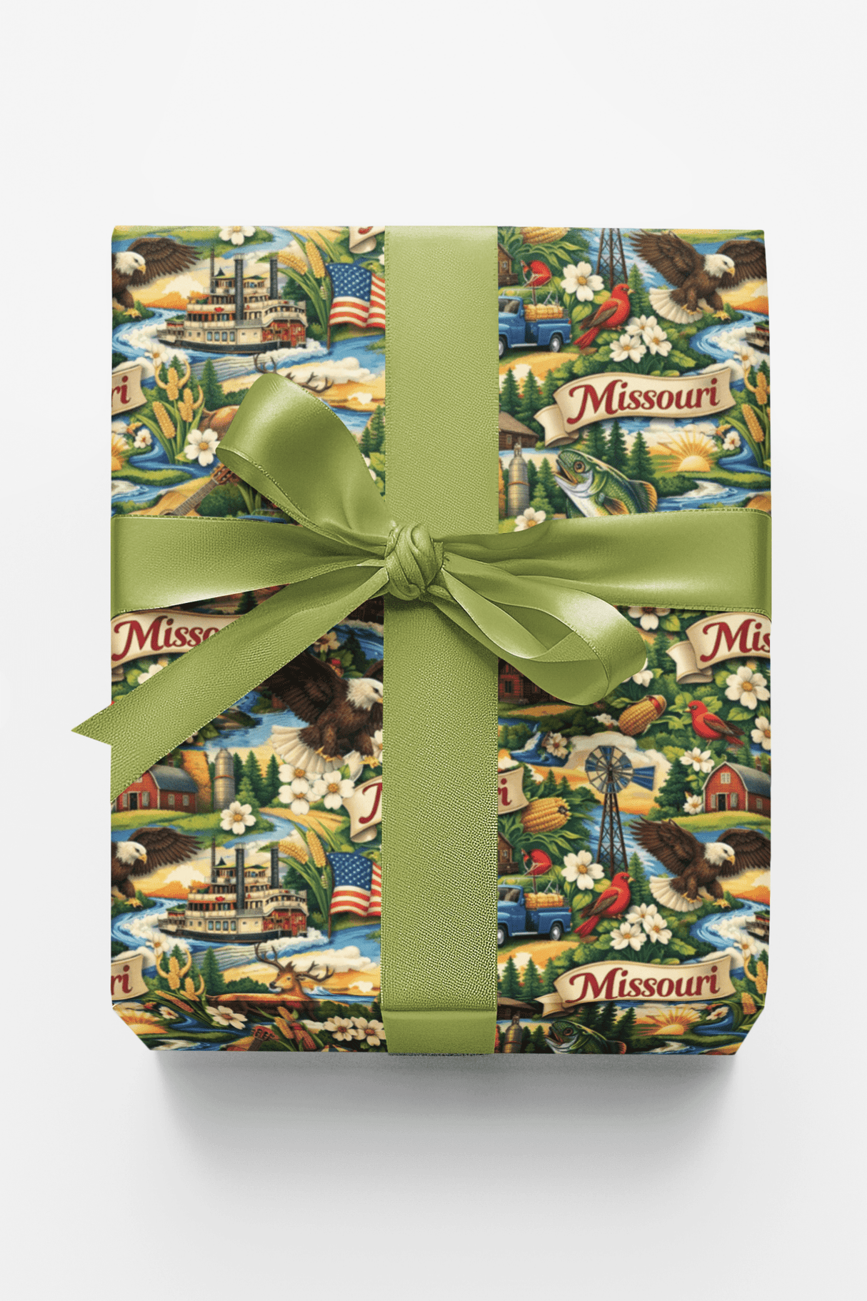 Missouri Gateway Heritage - London Penny Gift Wrap