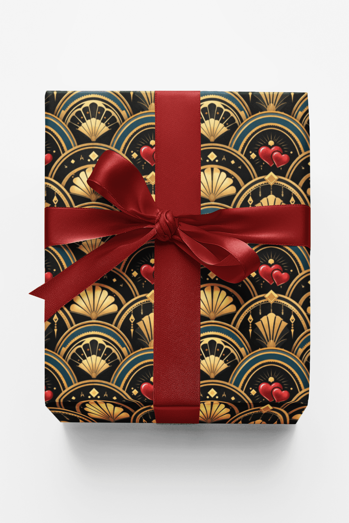 Art Deco Amour - London Penny Gift Wrap