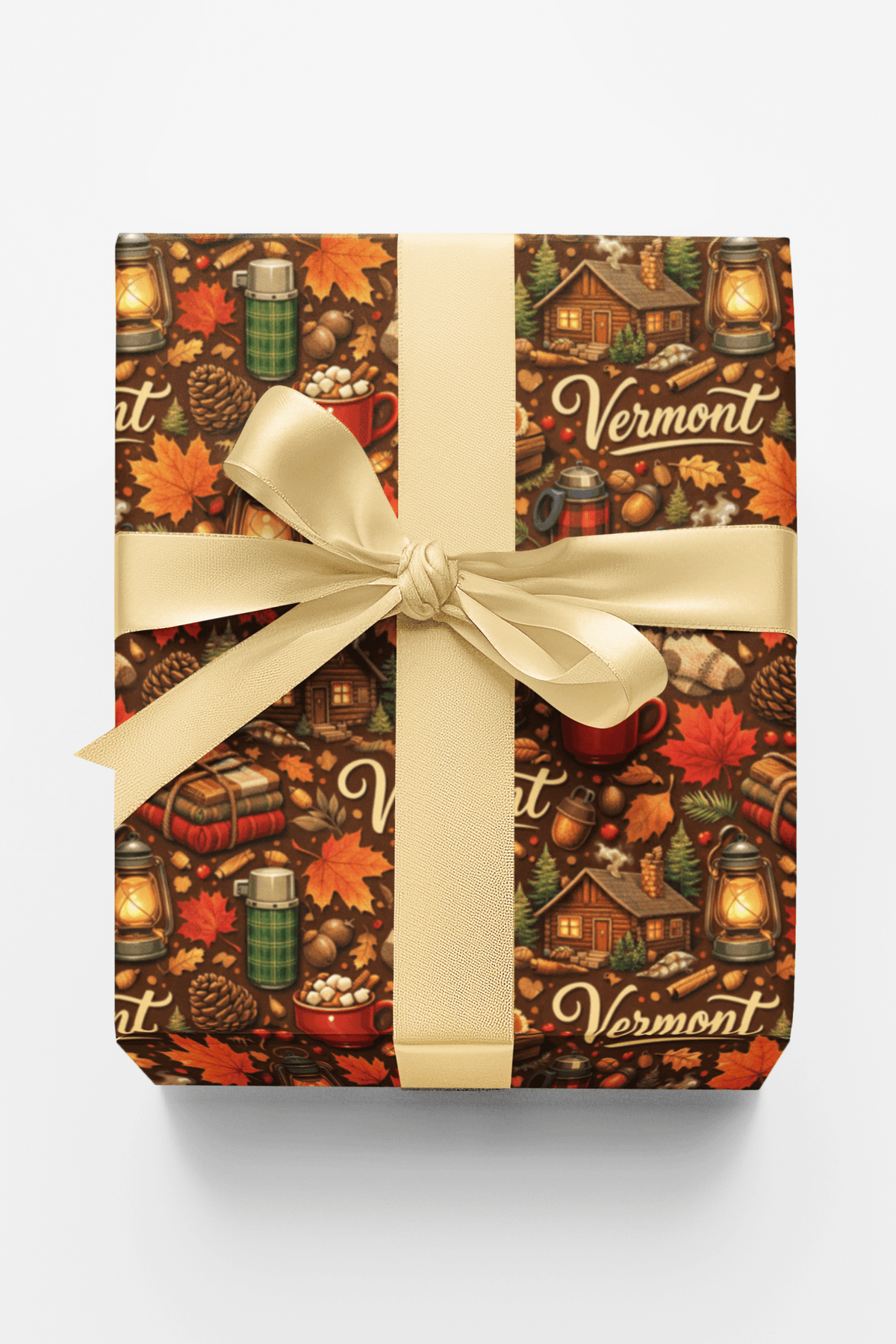 Vermont Maple Woods - London Penny Gift Wrap