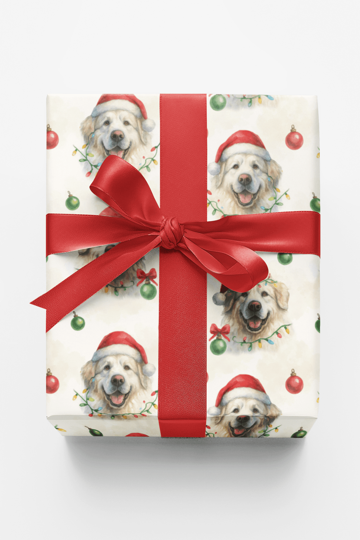 Golden Glow Christmas - London Penny Gift Wrap