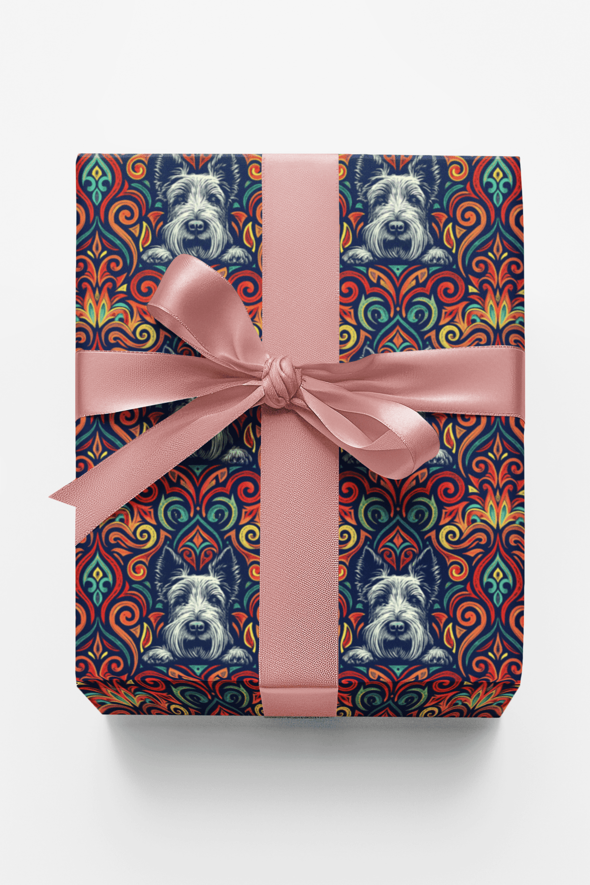 Terrier Tribal - London Penny Gift Wrap