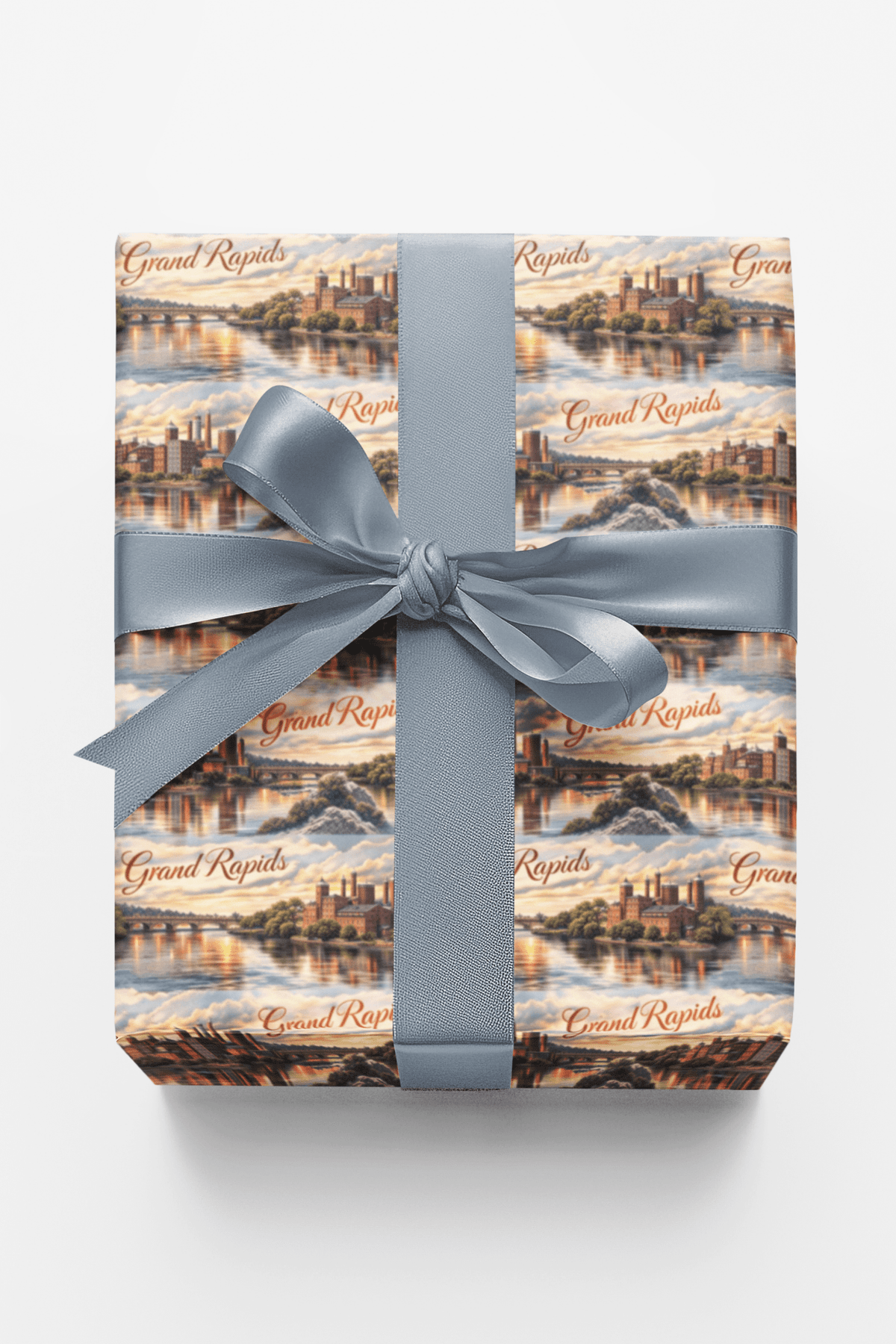 Grand Rapids Craft & River - London Penny Gift Wrap