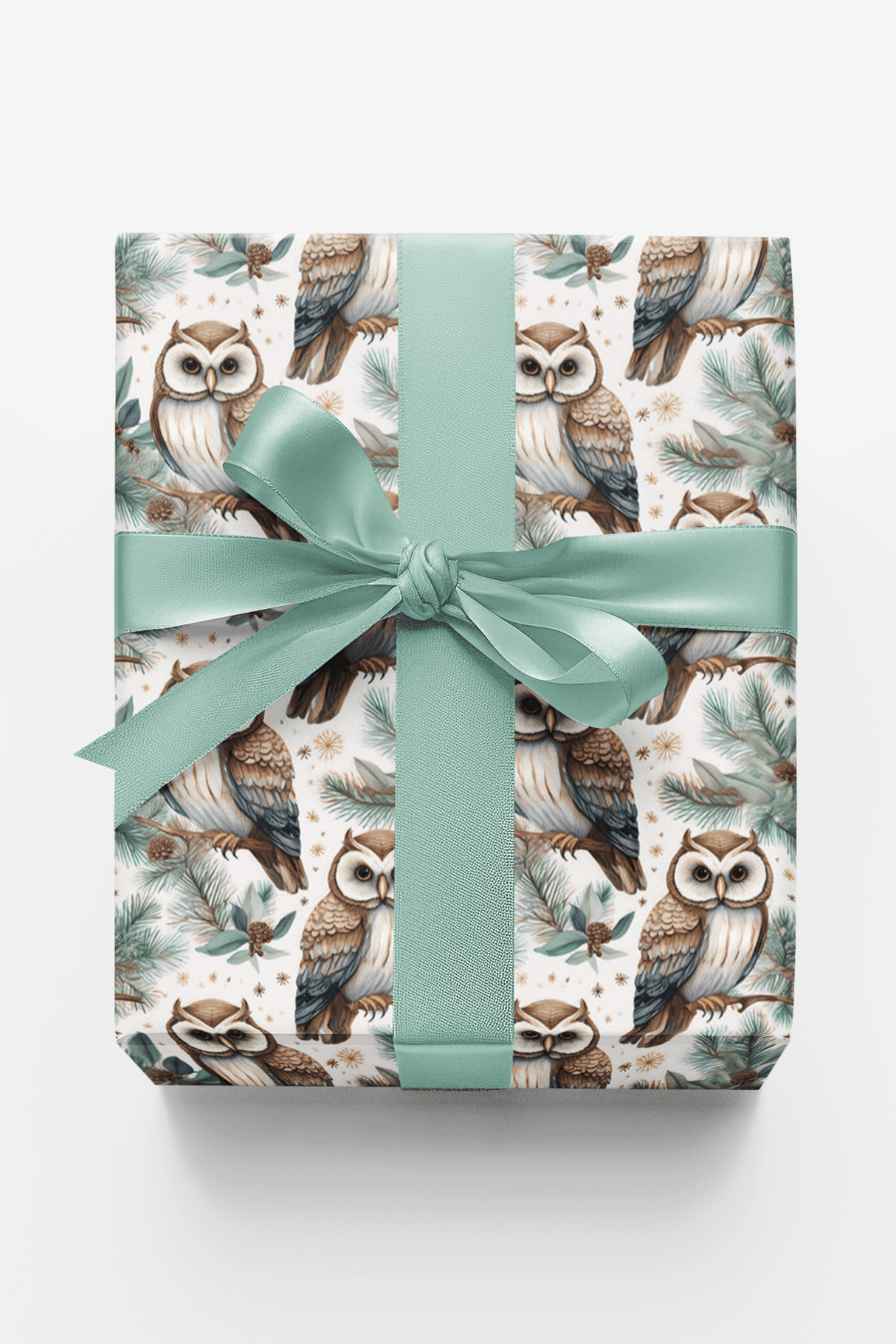 Winter Hoots - London Penny Gift Wrap