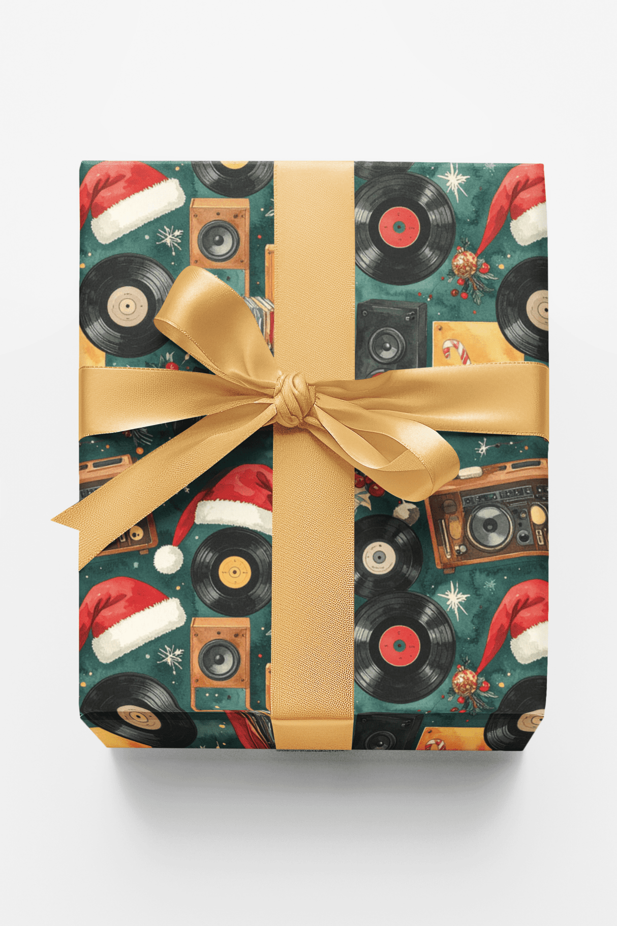 LIMITED TIME | The Merry Record Club Wrapping Paper - London Penny Gift Wrap