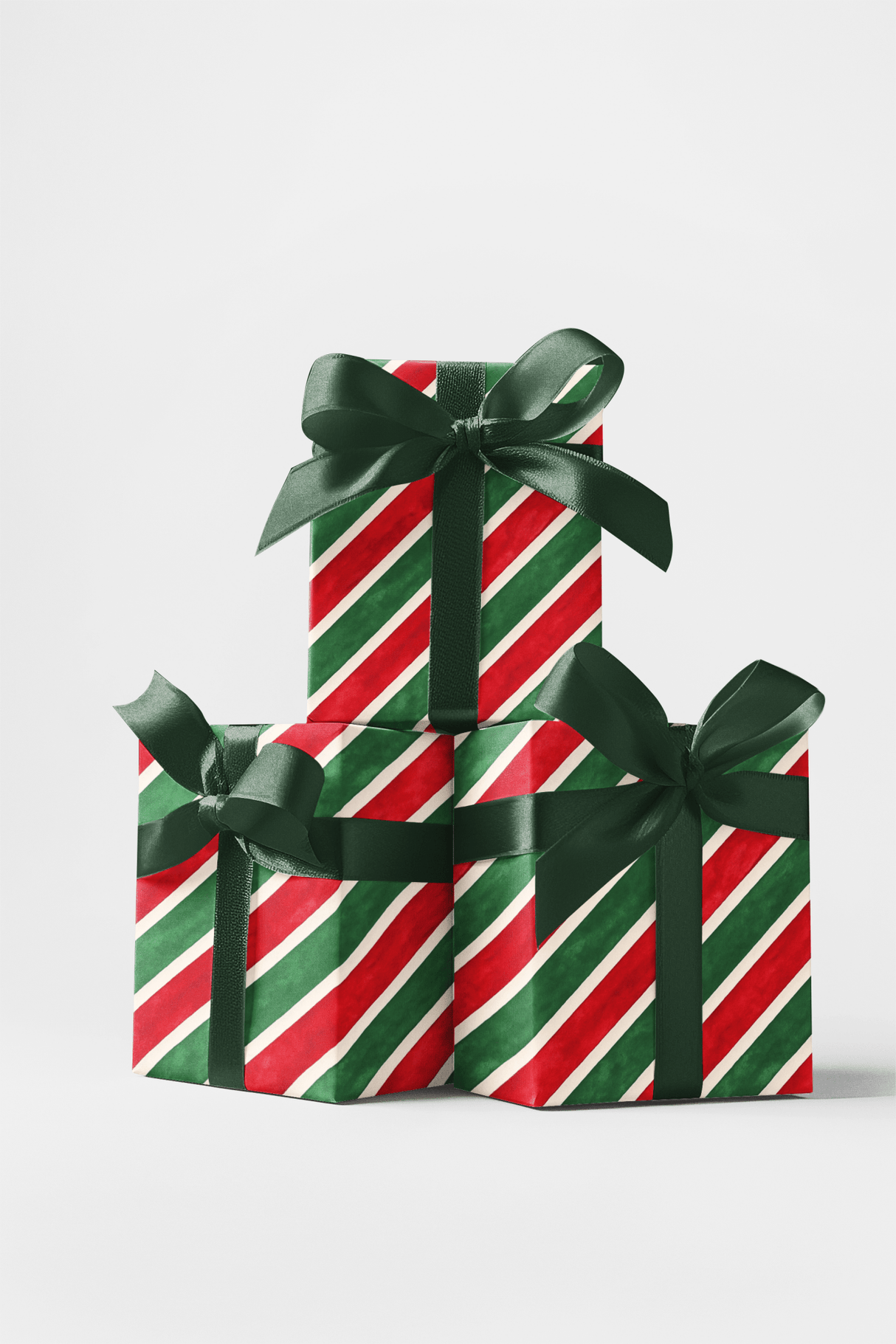 Festive Brushstrokes - London Penny Gift Wrap