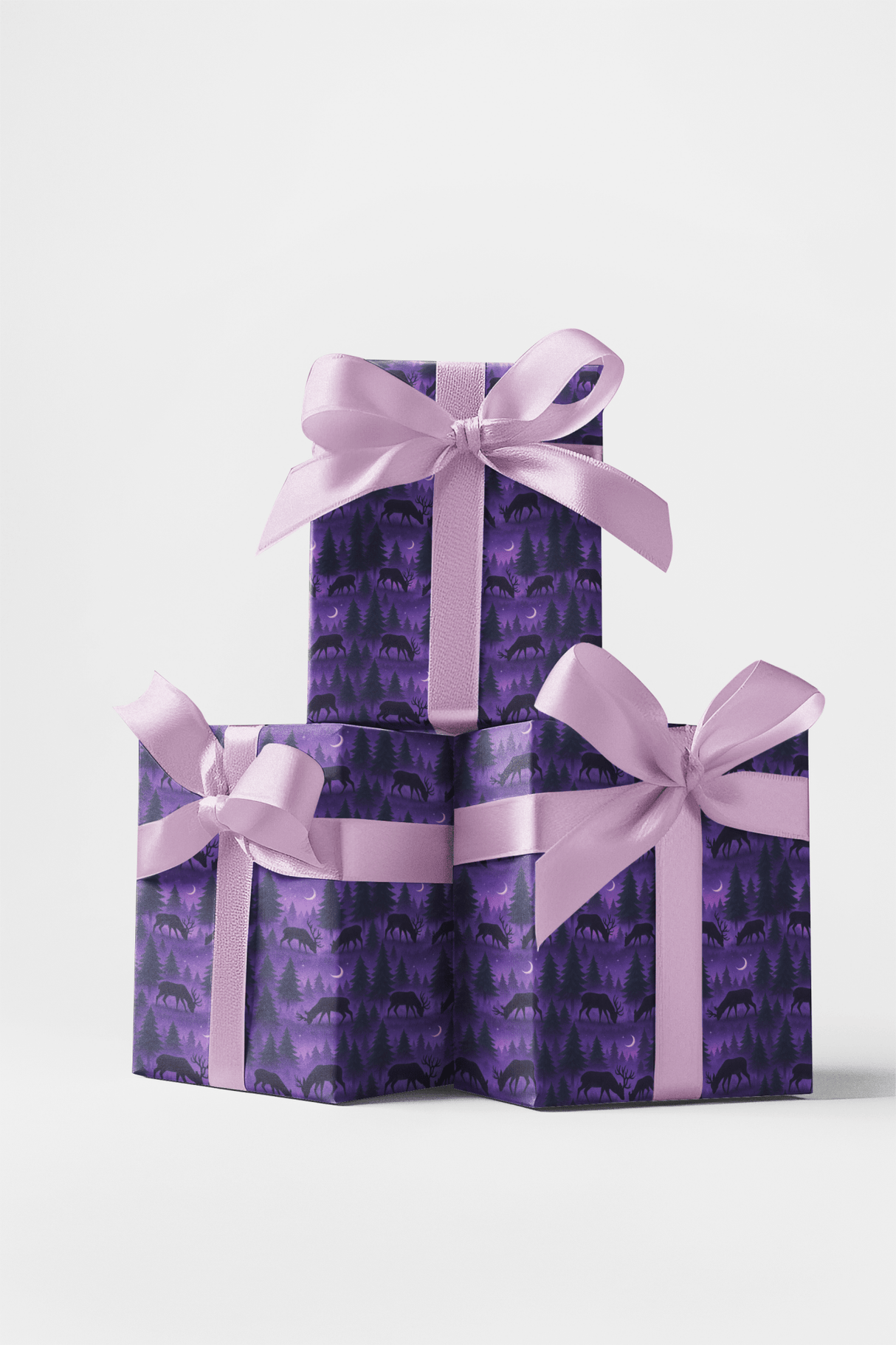 Reindeer Forest - London Penny Gift Wrap