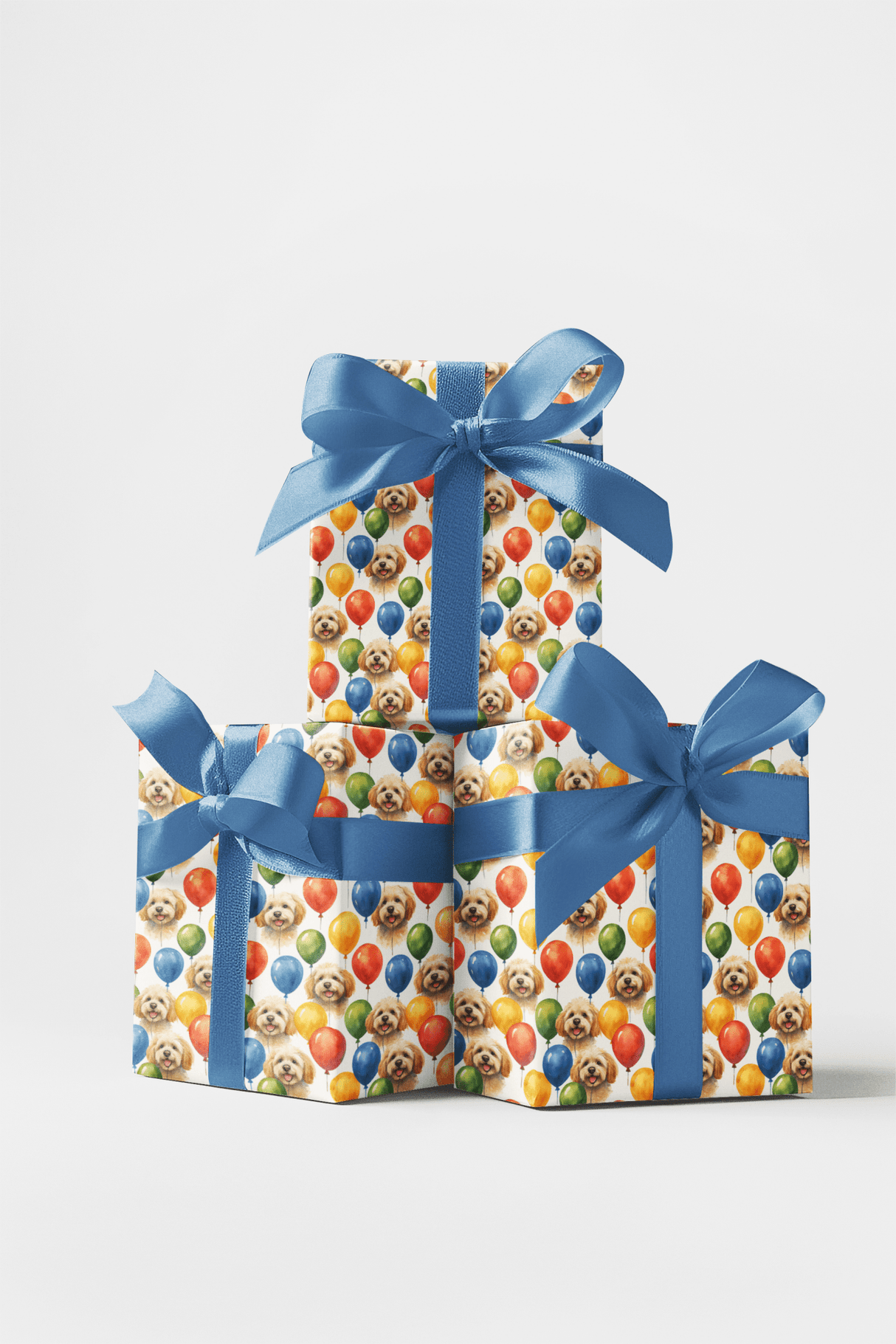 Bichon Balloons - London Penny Gift Wrap