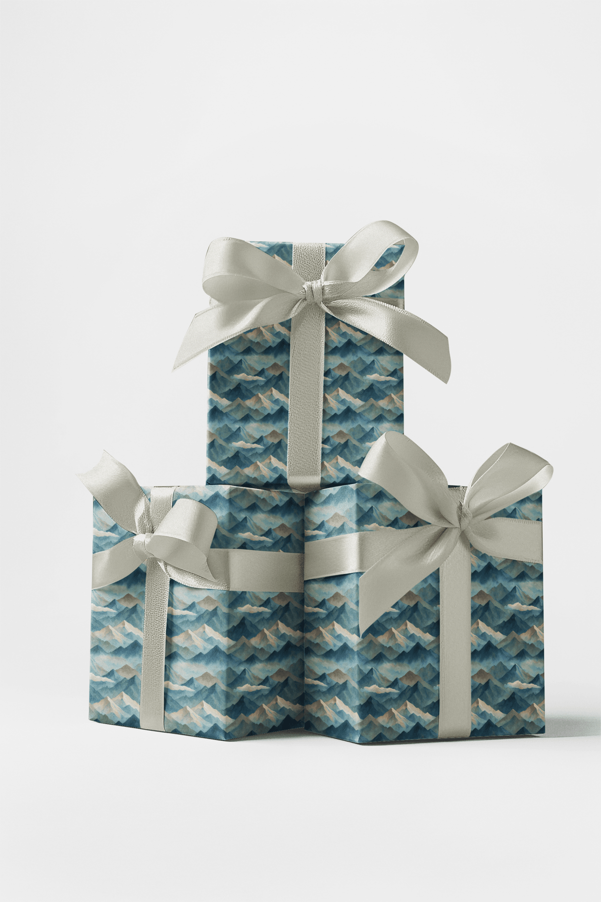 Wanderlust Peaks - London Penny Gift Wrap