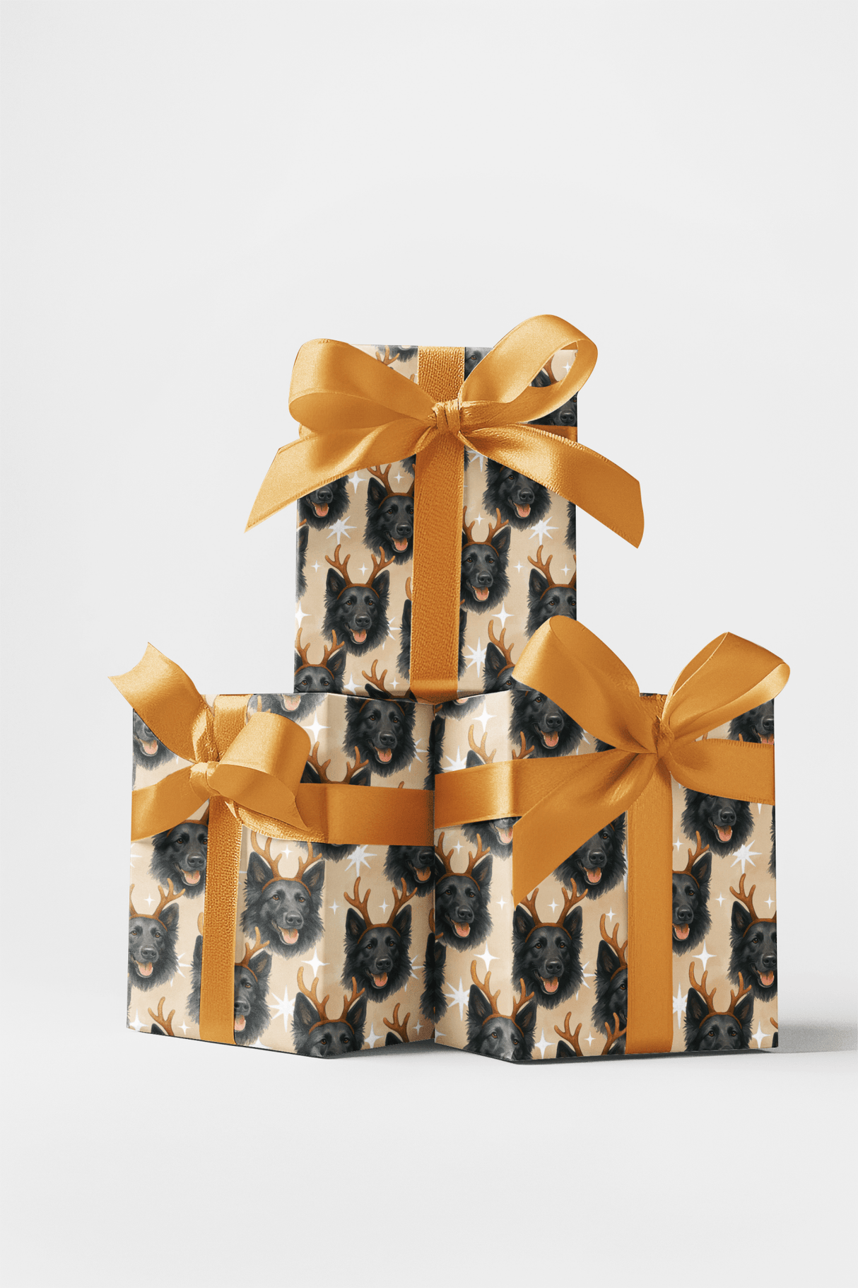 Twilight Fur and Winter Faith - London Penny Gift Wrap