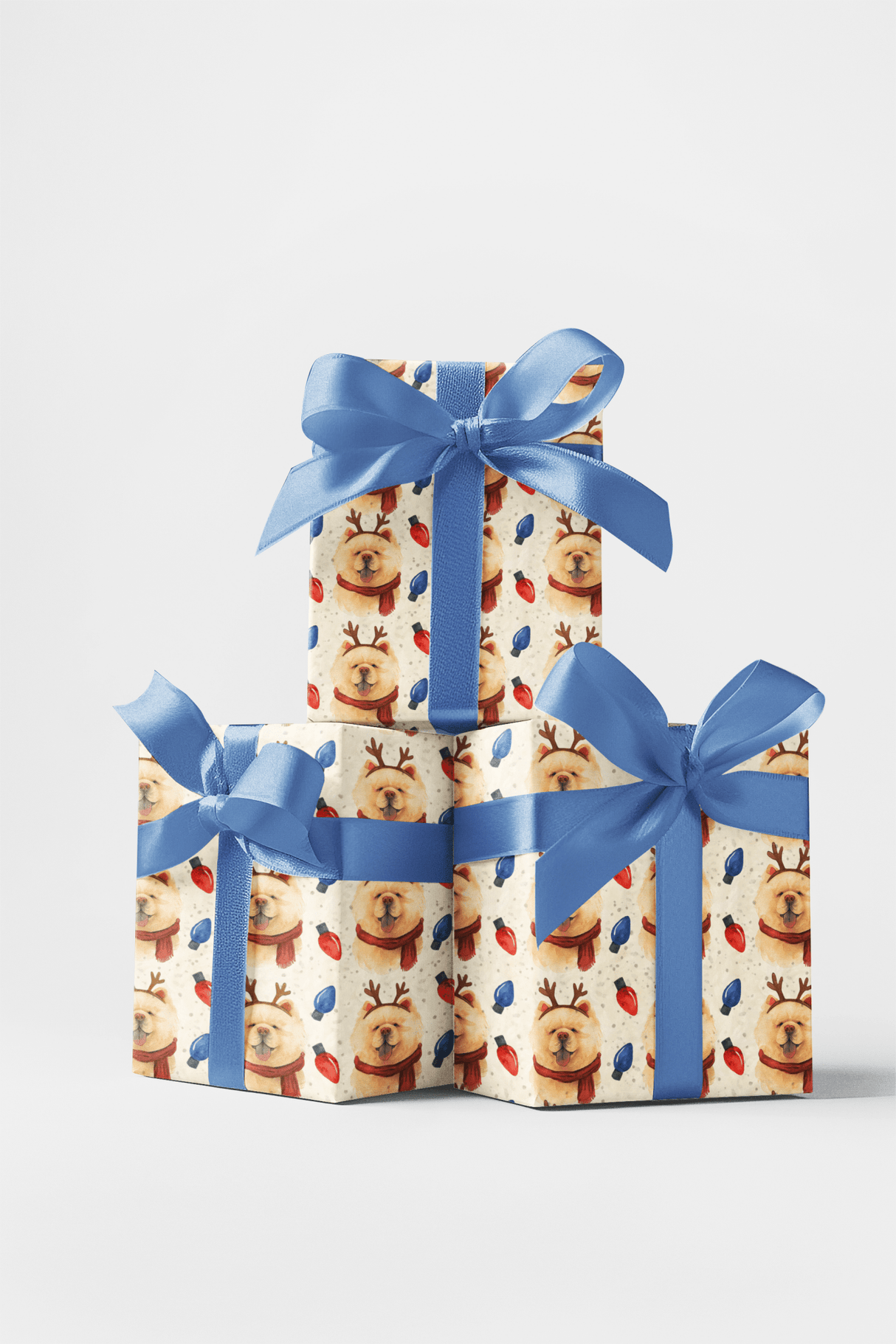 Chow Chow Christmas Cozy - London Penny Gift Wrap