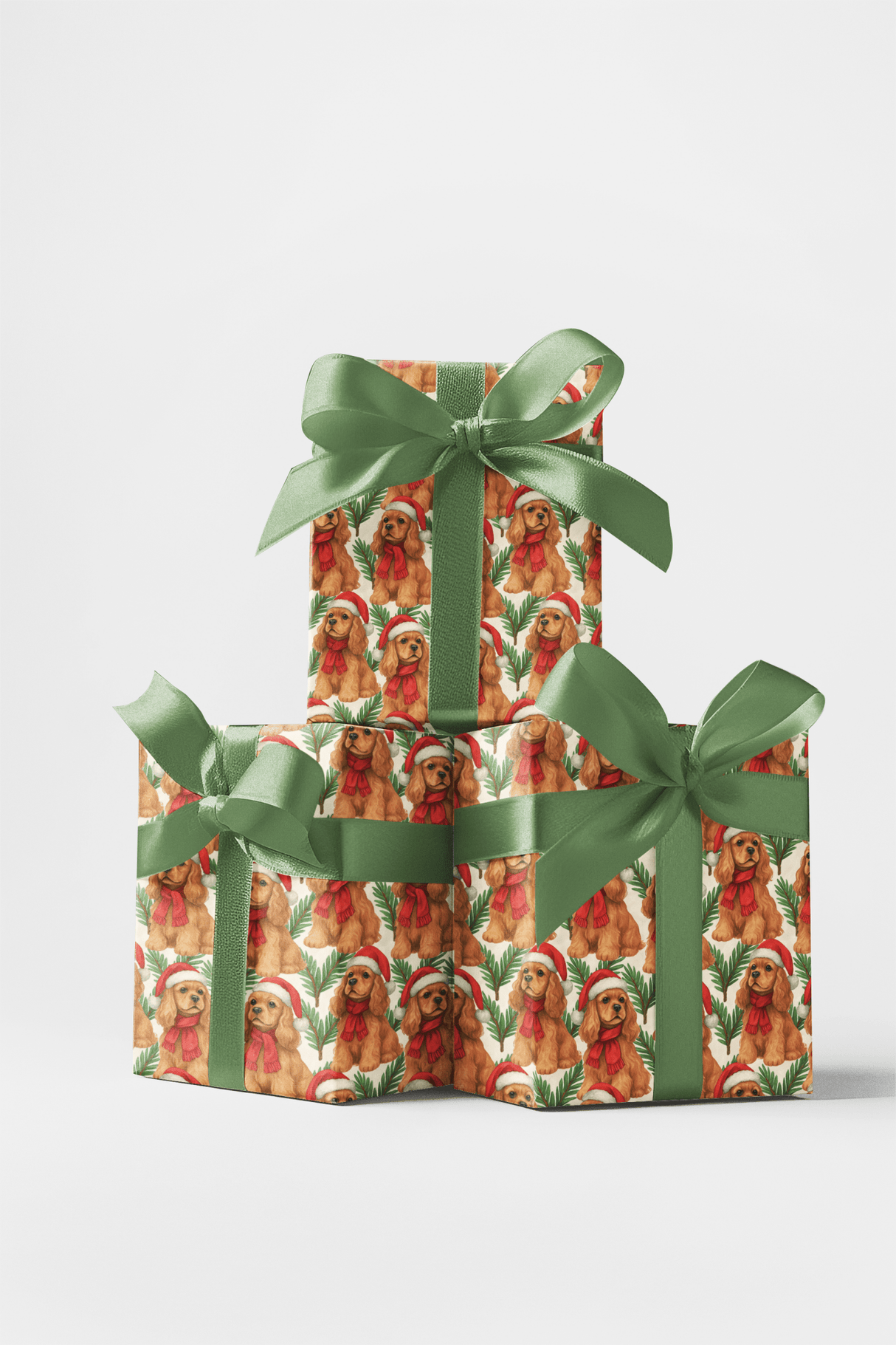 Snowy Hat, Merry Hush - London Penny Gift Wrap