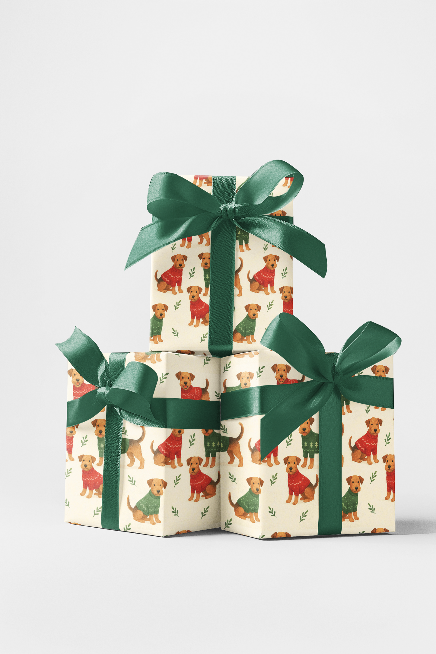 Airedale Terrier Holiday Sweaters