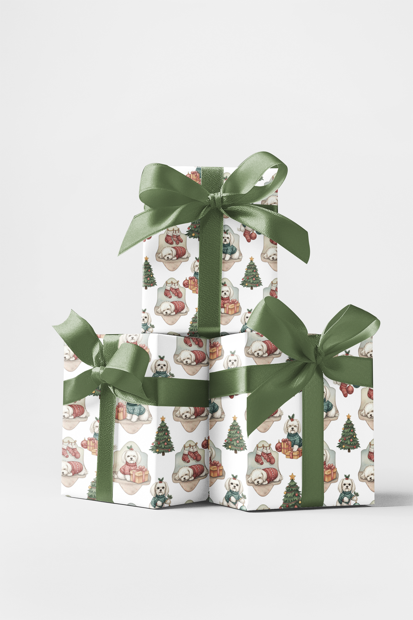 Maltese Holiday Sweaters