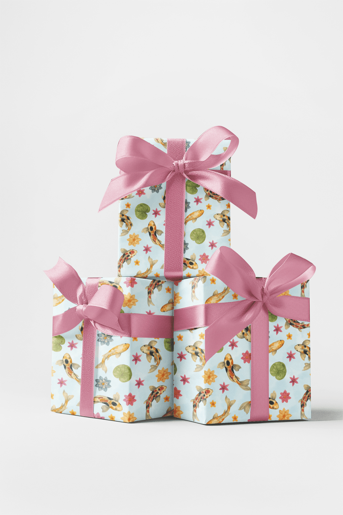 Serenade of Koi - London Penny Gift Wrap