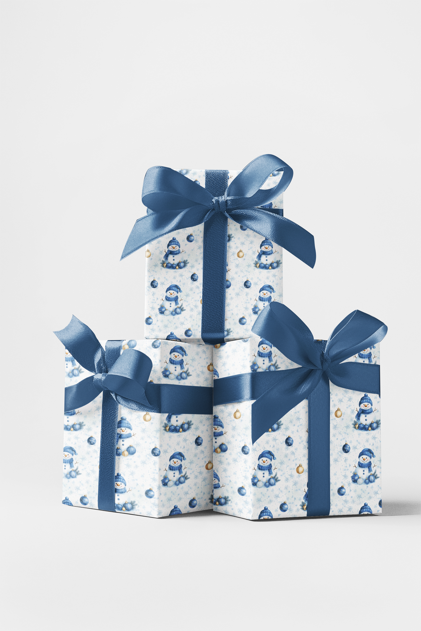 Bluebell Snowman