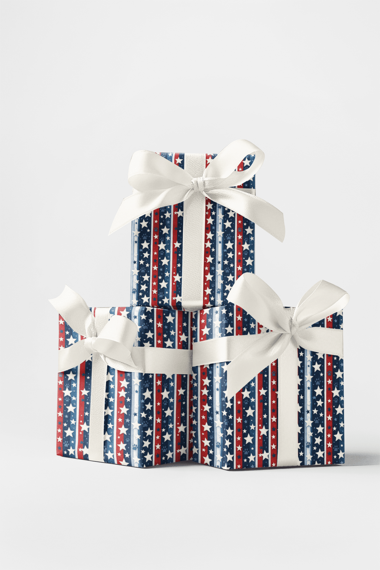 Patriotic Paws - London Penny Gift Wrap