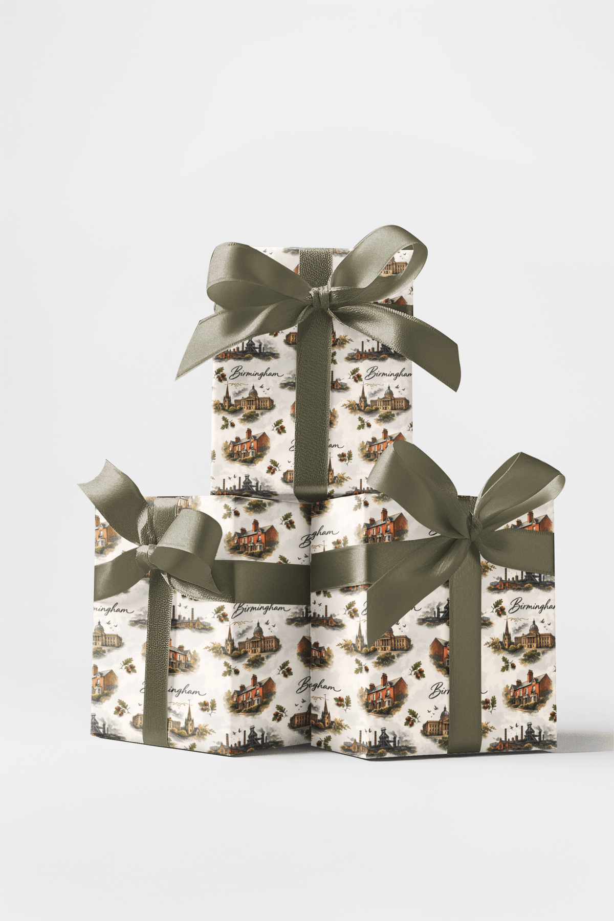 Birmingham Iron & Oak - London Penny Gift Wrap