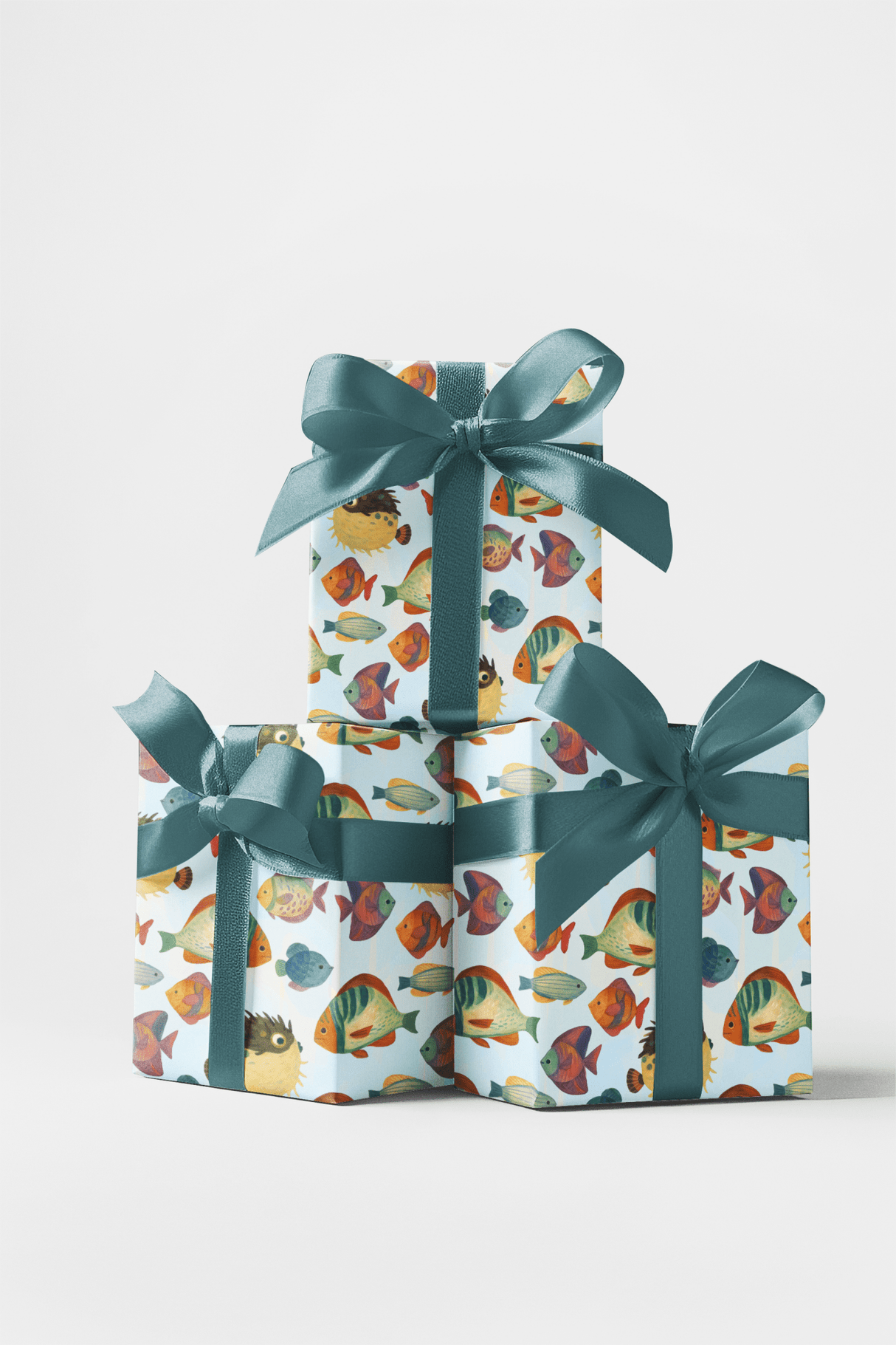 Fin-tastic Fiesta - London Penny Gift Wrap