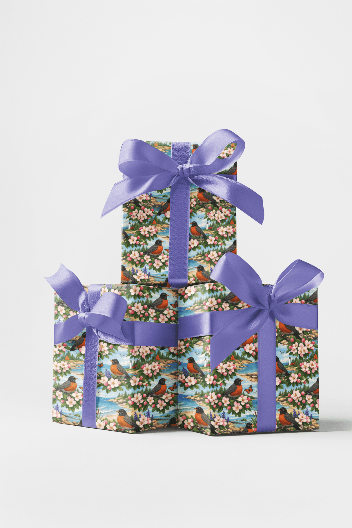 Michigan Flora & Fauna - London Penny Gift Wrap
