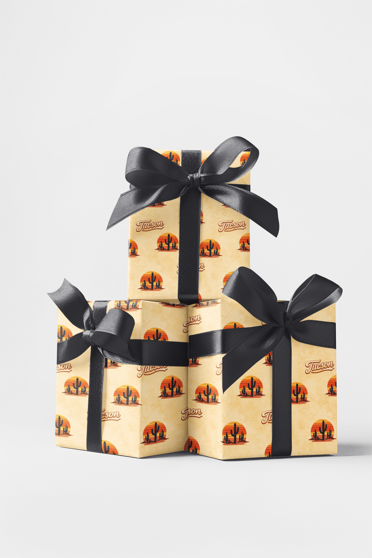 Tucson Desert Sunset - London Penny Gift Wrap