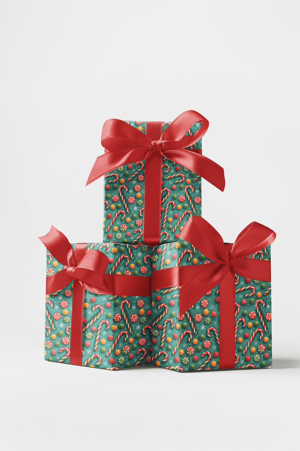 Candy Flurry - London Penny Gift Wrap
