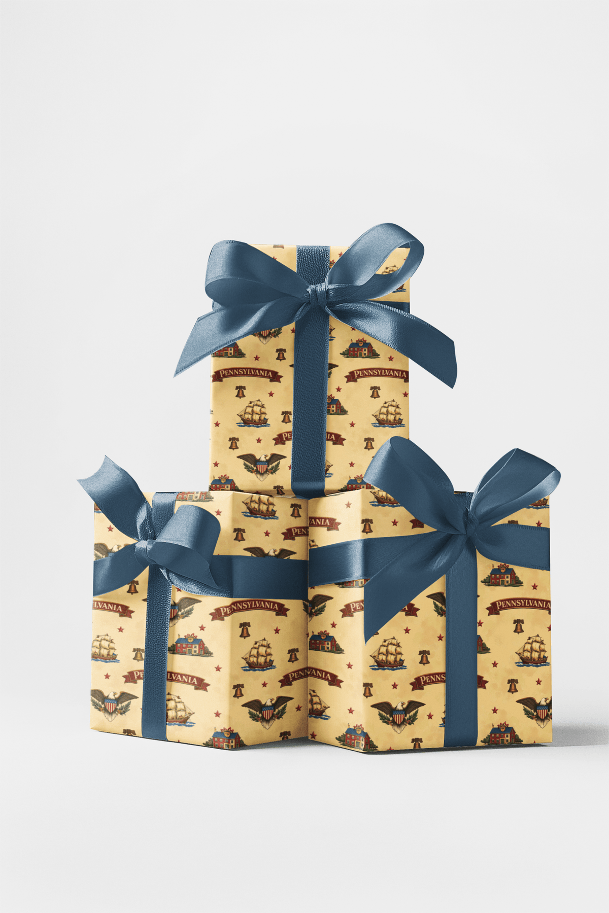 Pennsylvania Colonial Craft - London Penny Gift Wrap