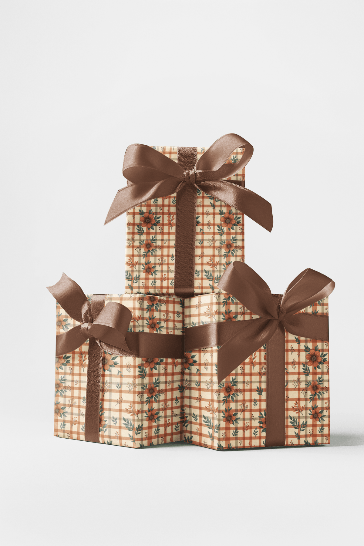 Woodland Cozy Plaid - London Penny Gift Wrap