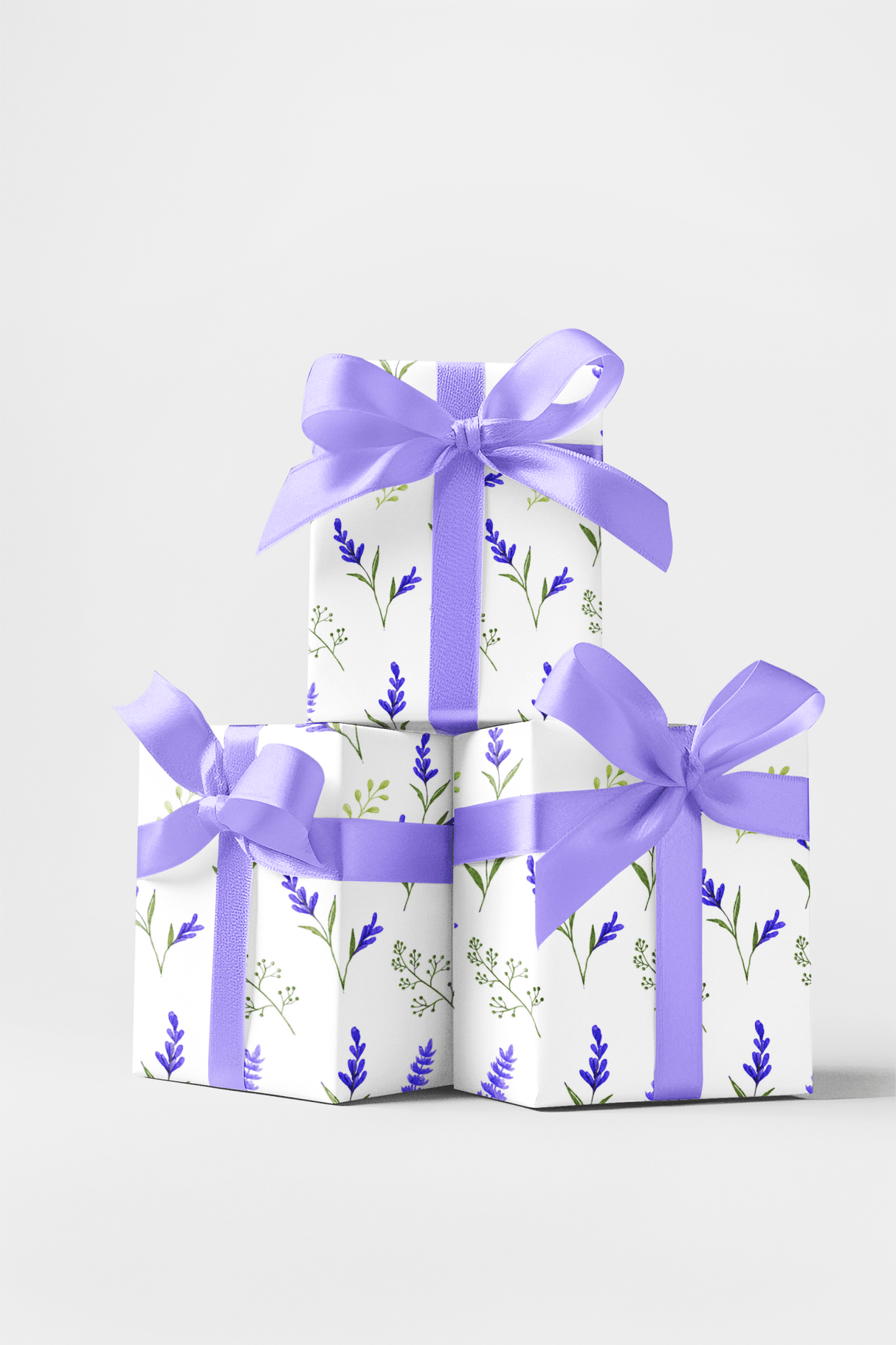 Lavender Love - London Penny Gift Wrap
