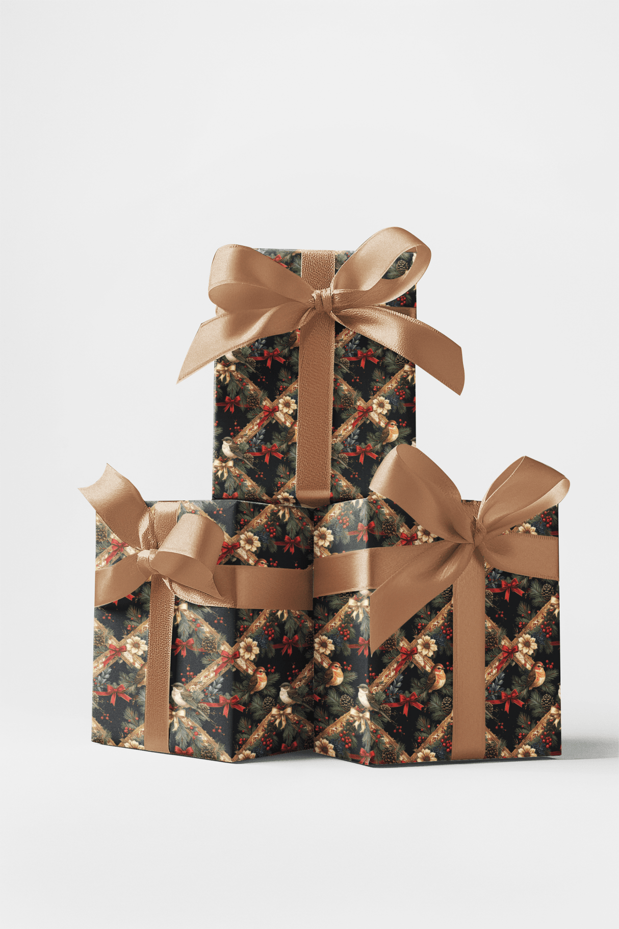 LIMITED TIME | Woodland Heirloom Tapestry Wrapping Paper - London Penny Gift Wrap