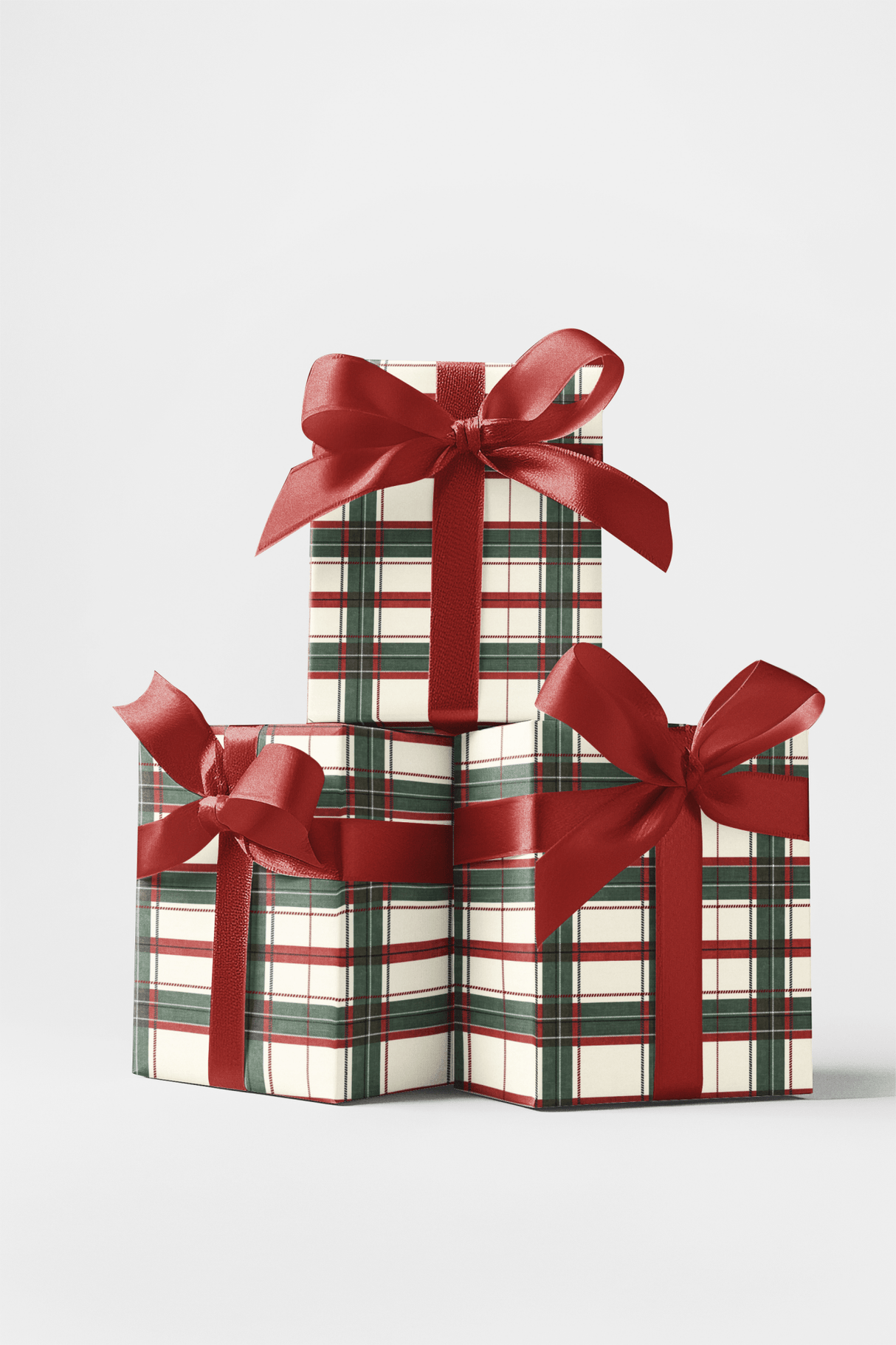 Candy Tartan - London Penny Gift Wrap