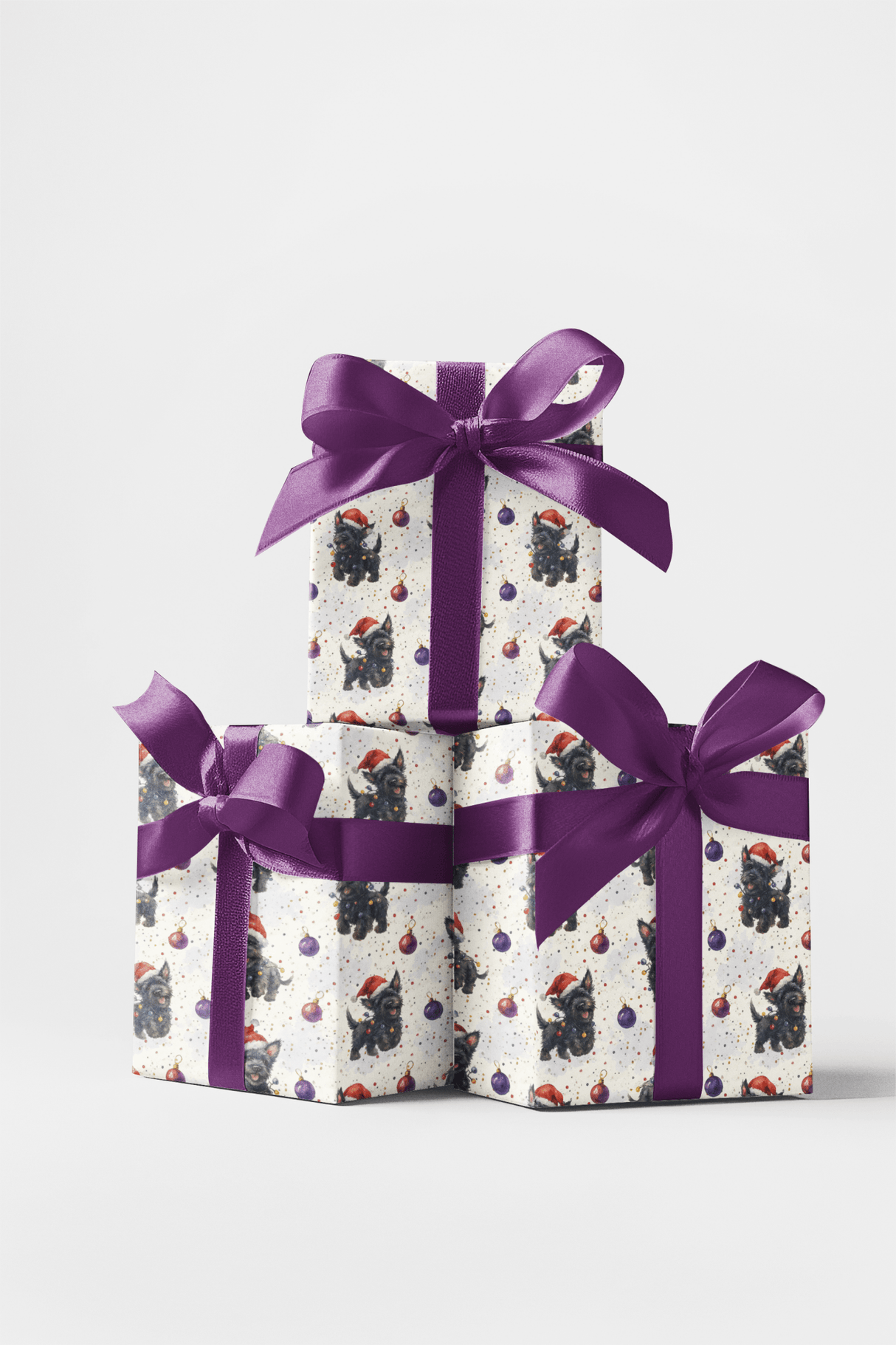 Jingle Paw Mischief - London Penny Gift Wrap