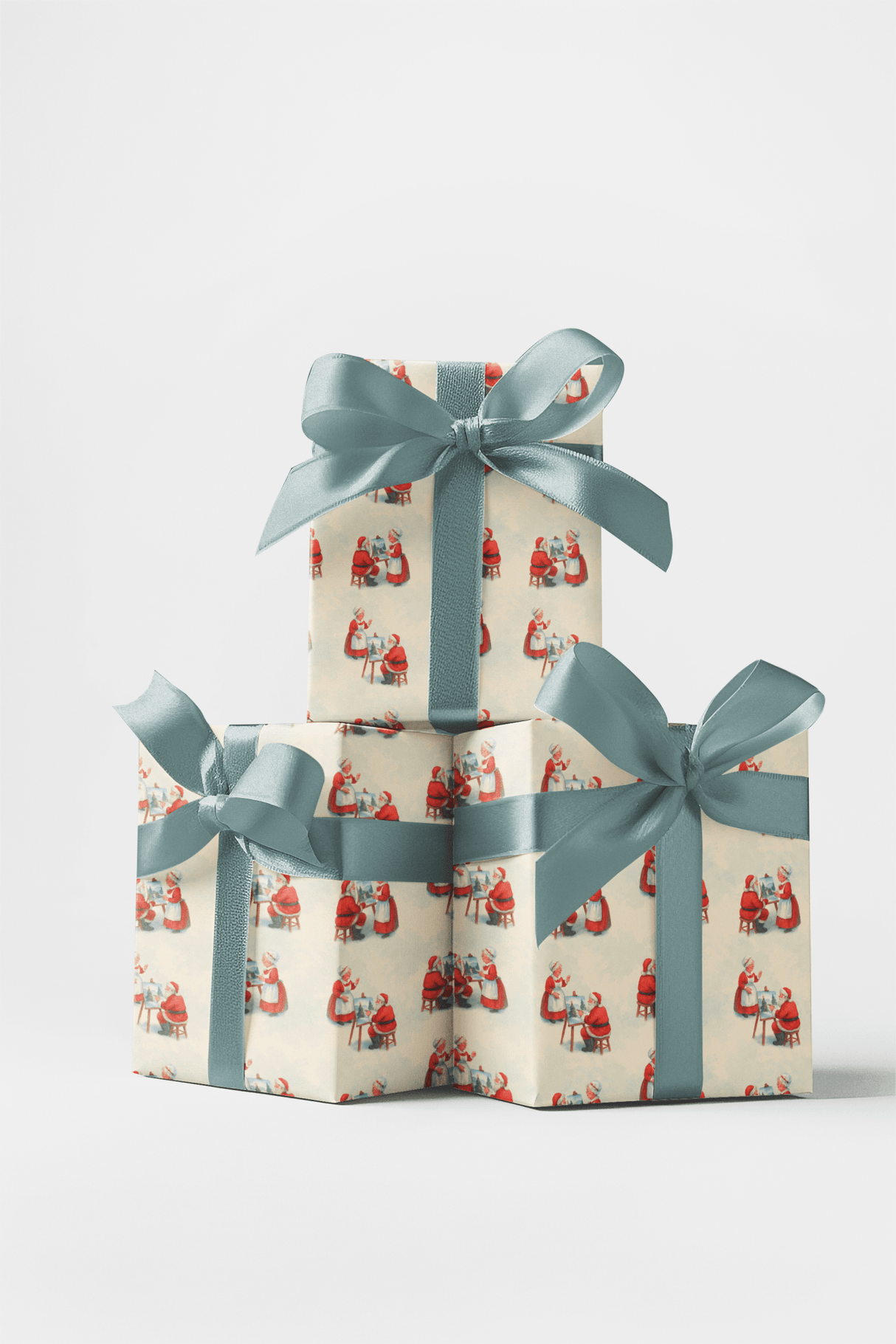 The Art of Christmas Cheer - London Penny Gift Wrap