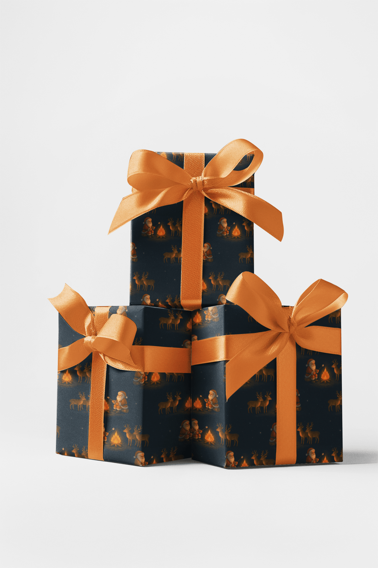 S’mores with Santa - London Penny Gift Wrap
