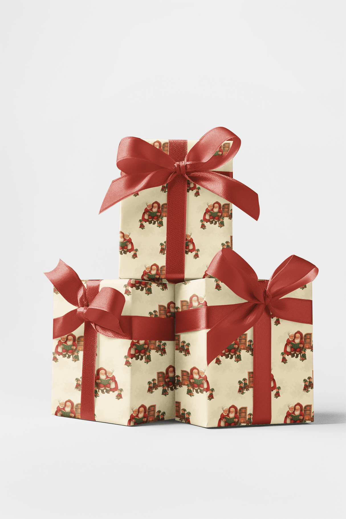 Elf Bedtime Stories - London Penny Gift Wrap