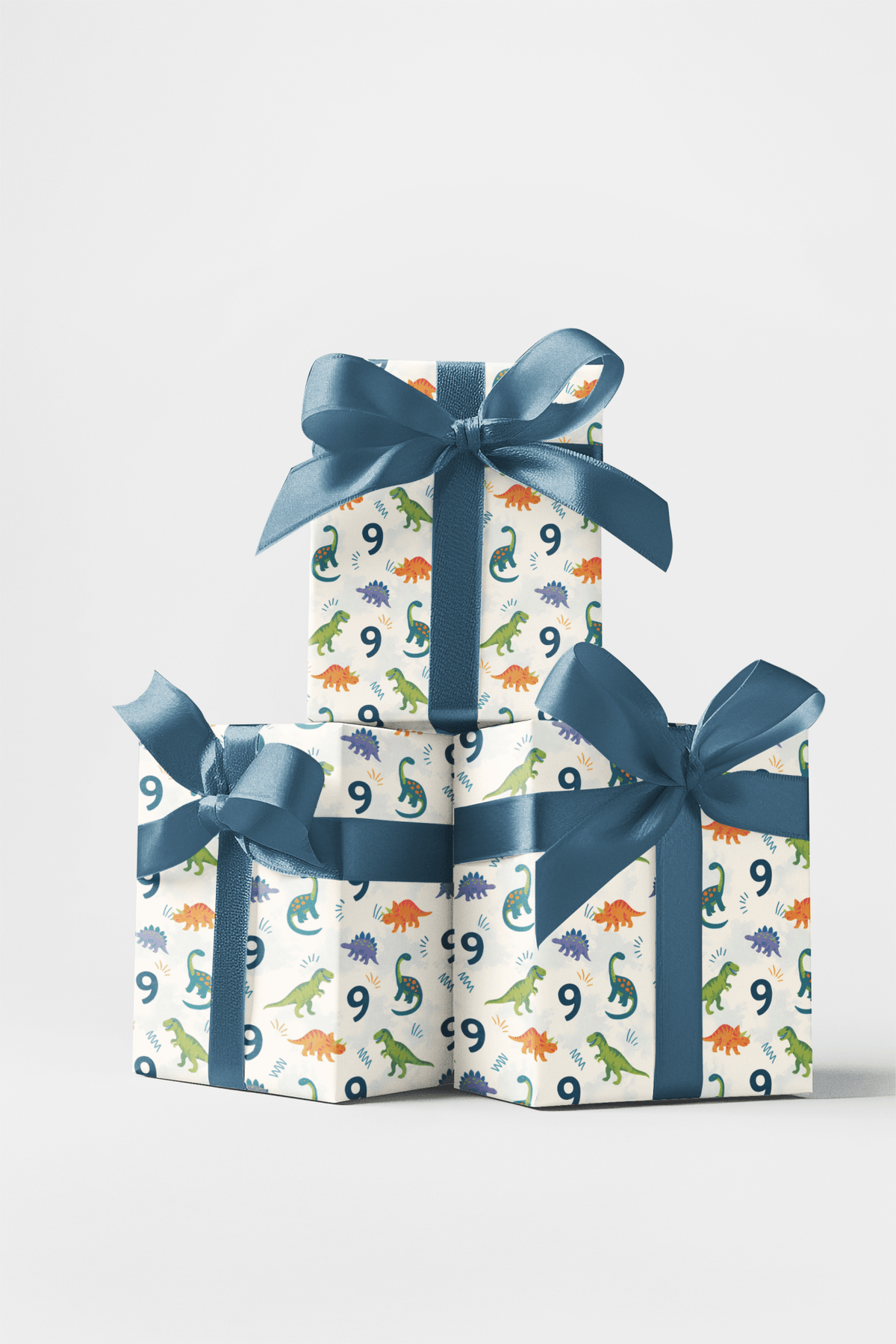 Jurassic Nine - London Penny Gift Wrap