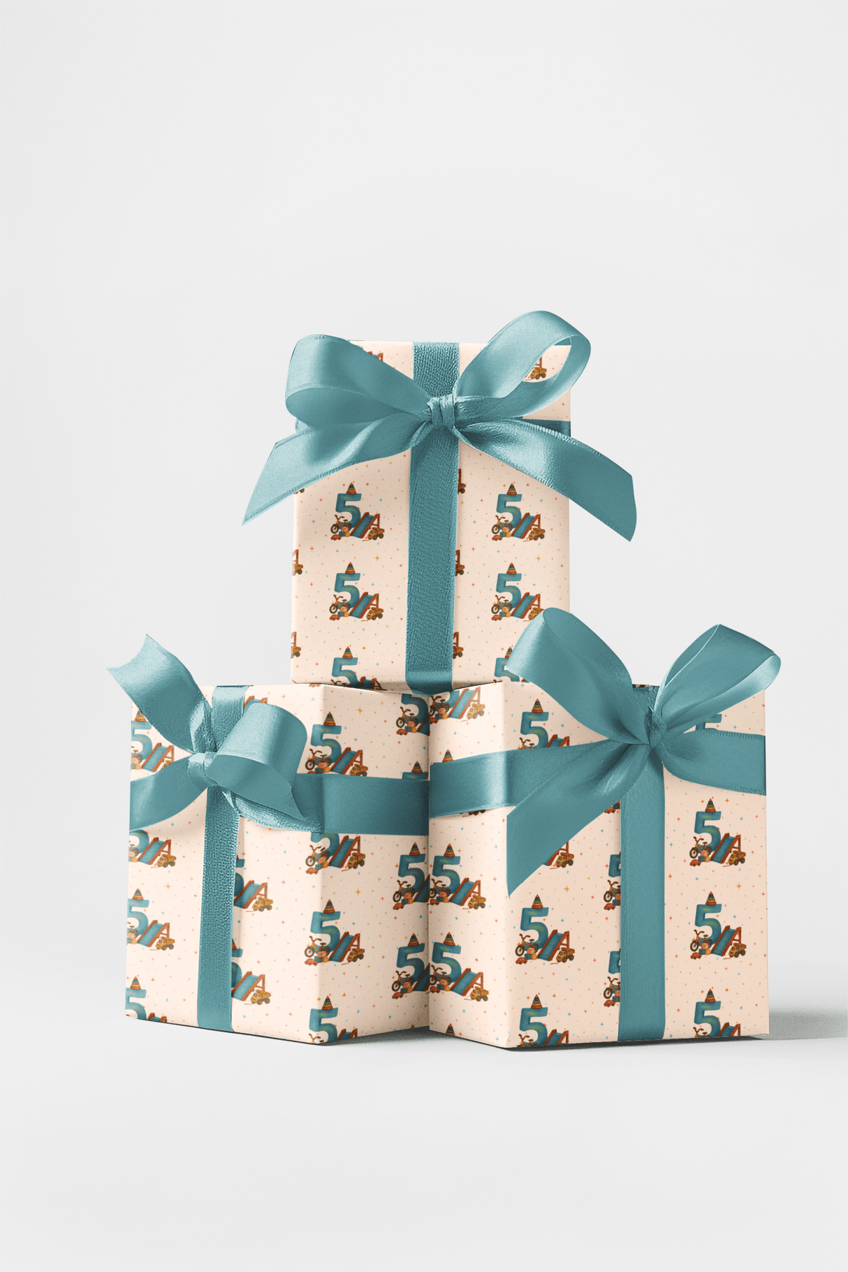 High Five at Five - London Penny Gift Wrap