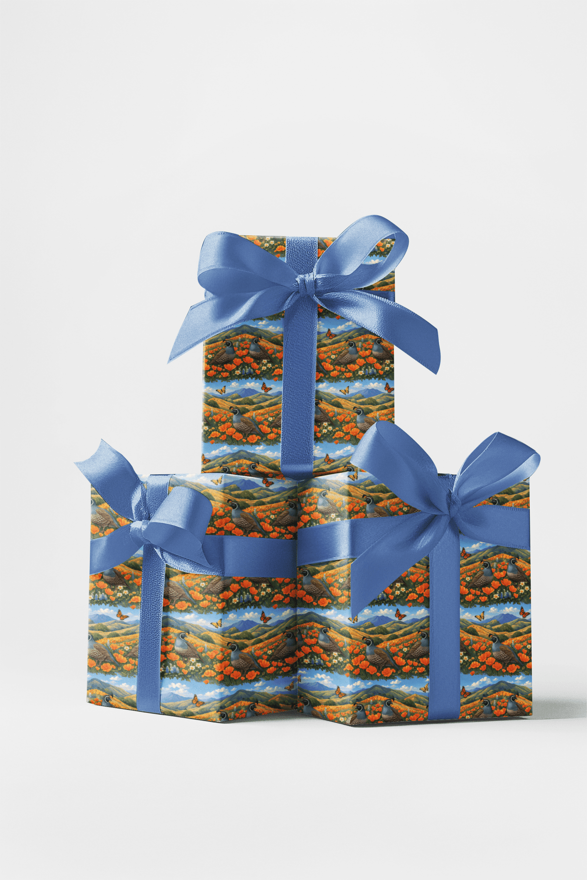 California Flora & Fauna - London Penny Gift Wrap