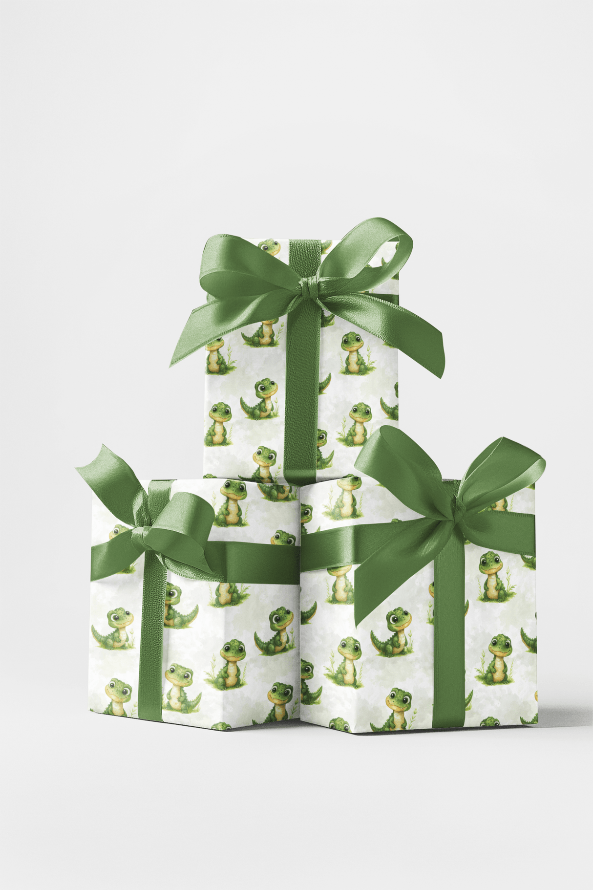 Little Gator Smiles - London Penny Gift Wrap