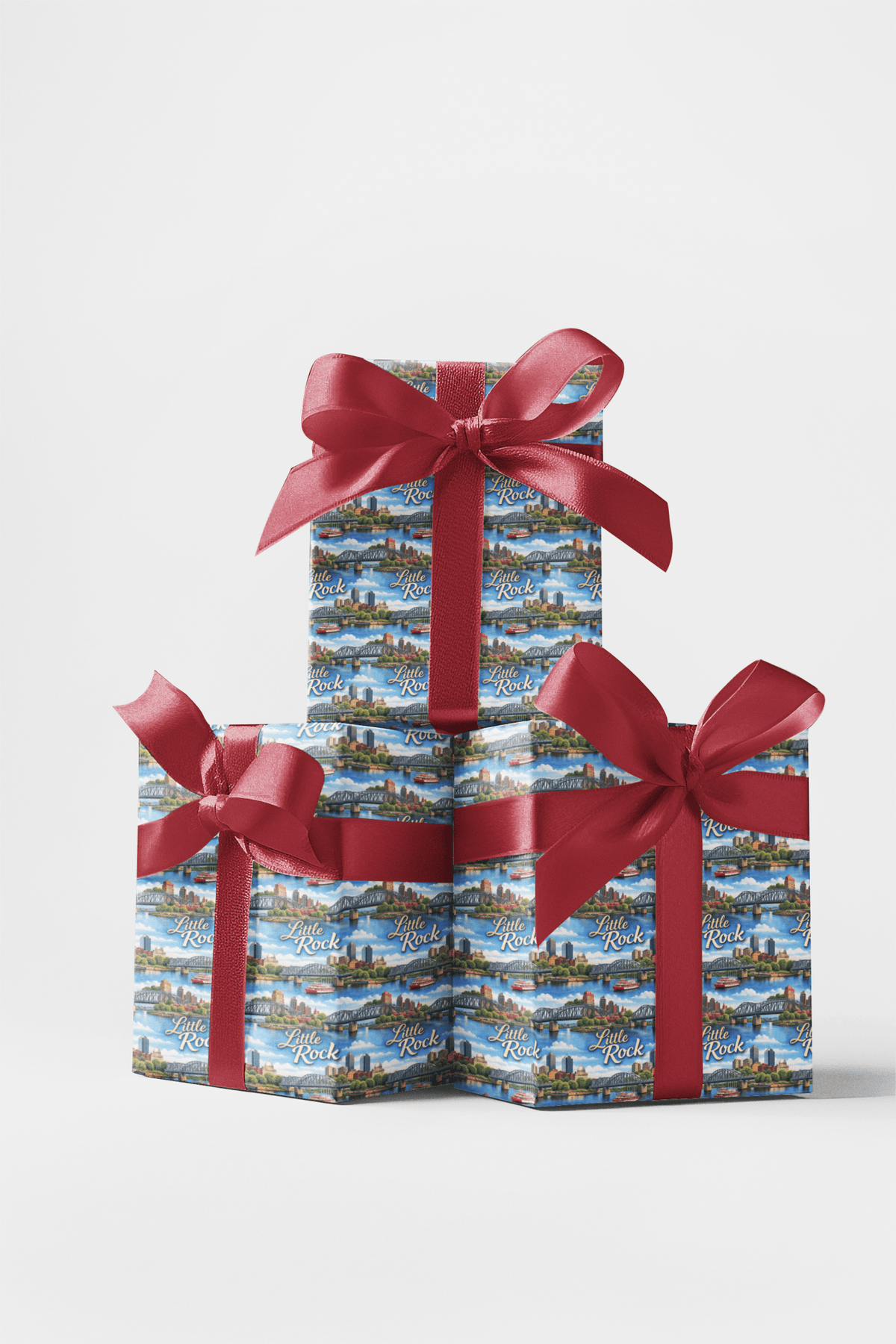 Little Rock River Market - London Penny Gift Wrap